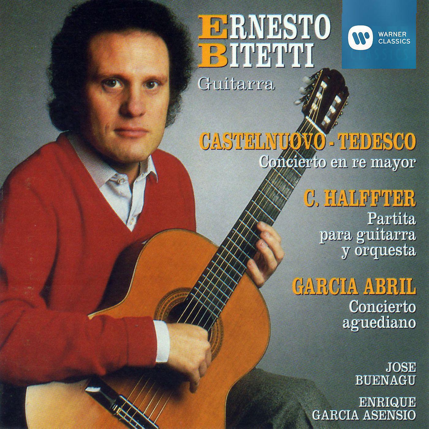 Постер альбома Obras de Castelnuovo-Tedesco, Halffter, García Abril