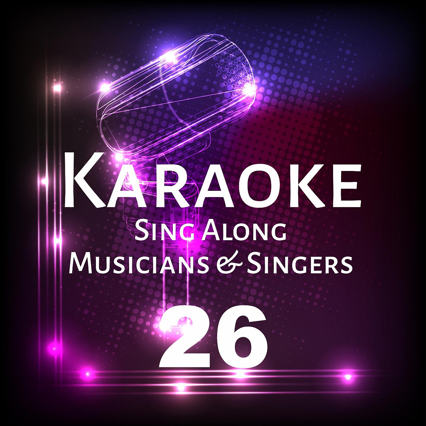 Постер альбома Karaoke Sing Along Musicians & Singers, Vol. 26