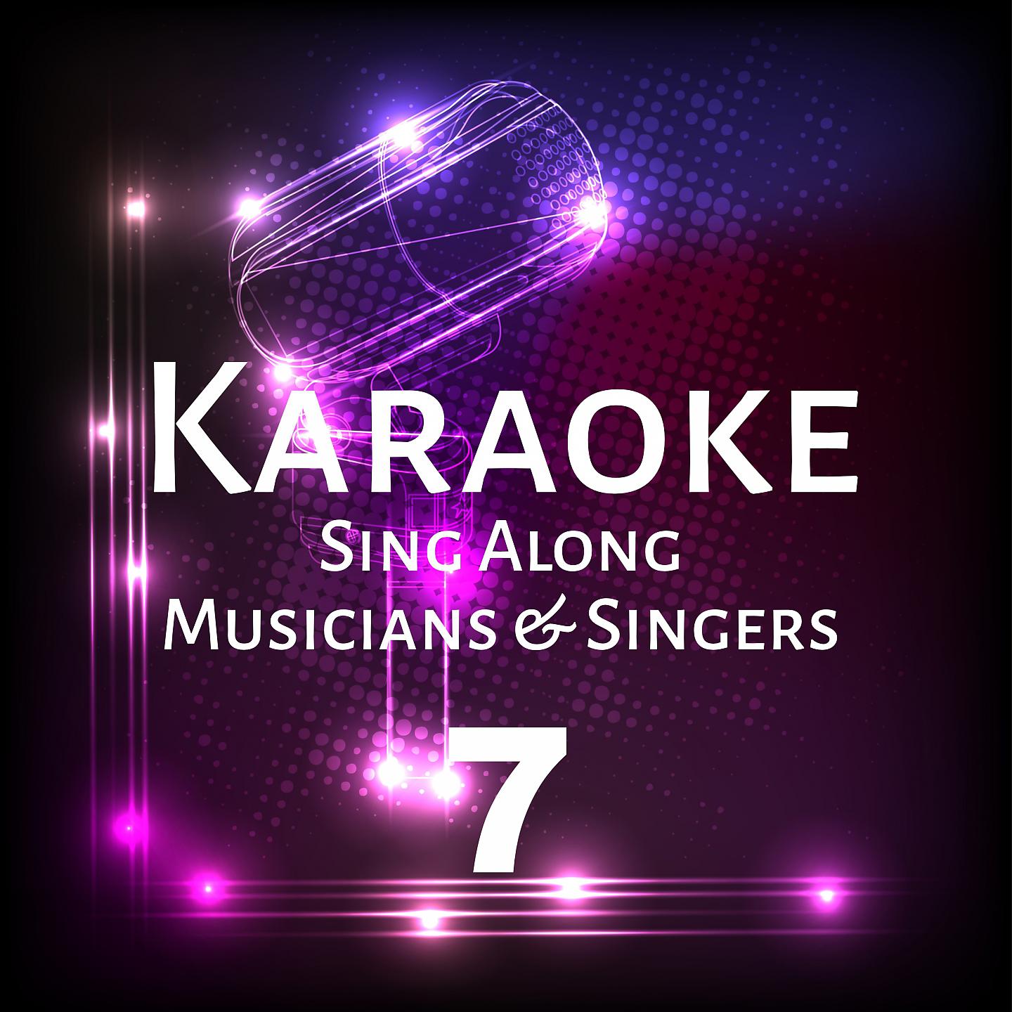 Постер альбома Karaoke Sing Along Musicians & Singers, Vol. 7