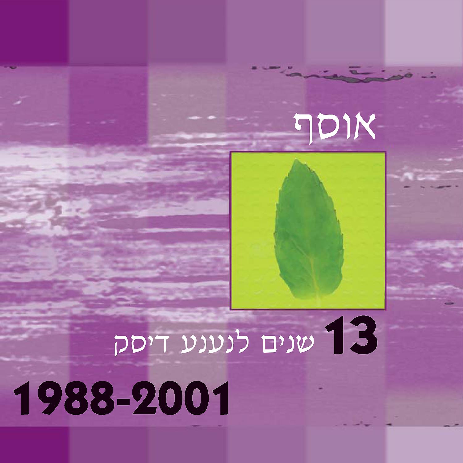 Постер альбома אוסף 13 שנים לנענע דיסק 1988-2001