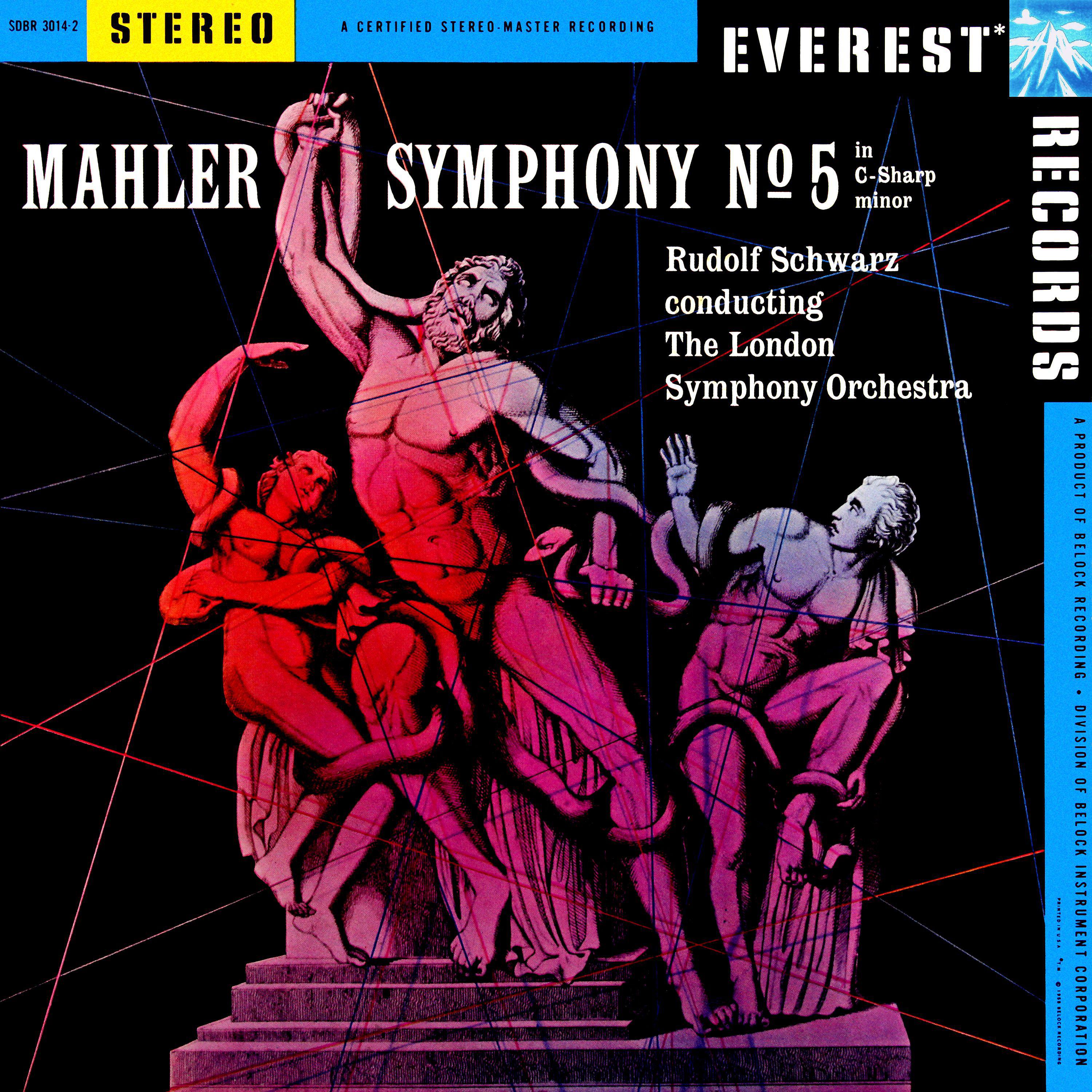 Постер альбома Mahler: Symphony No. 5 in C-Sharp Minor (Transferred from the Original Everest Records Master Tapes)