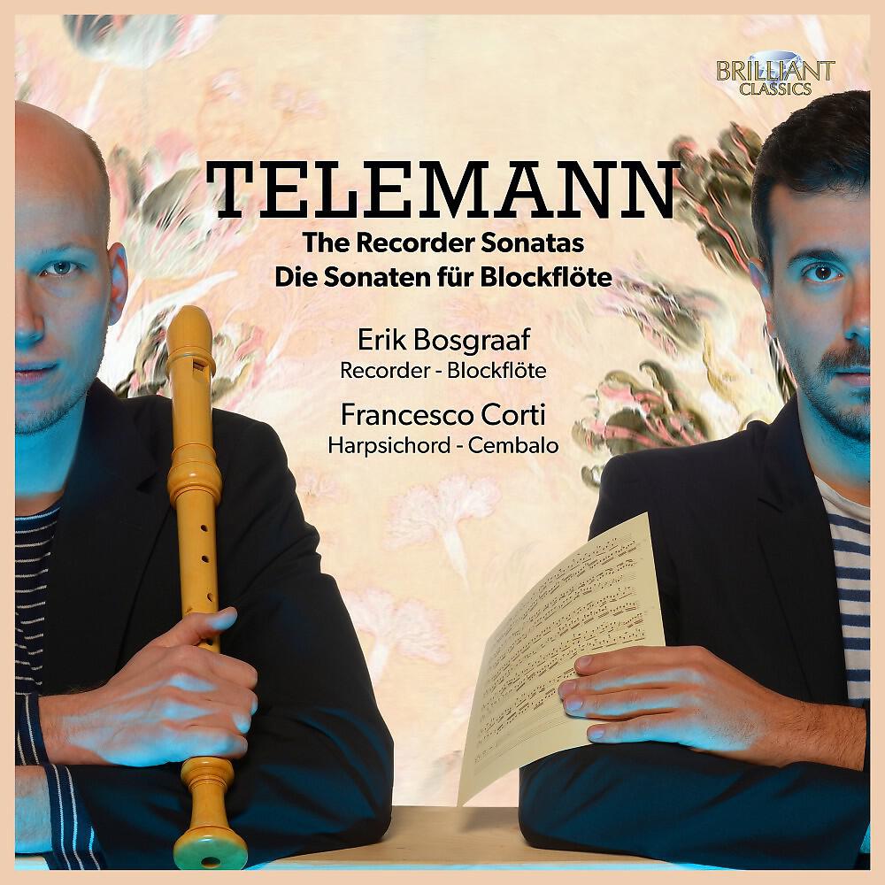 Erik Bosgraaf & Francesco Corti - Recorder Sonata in F Minor, TWV 41:2: I. Adagio