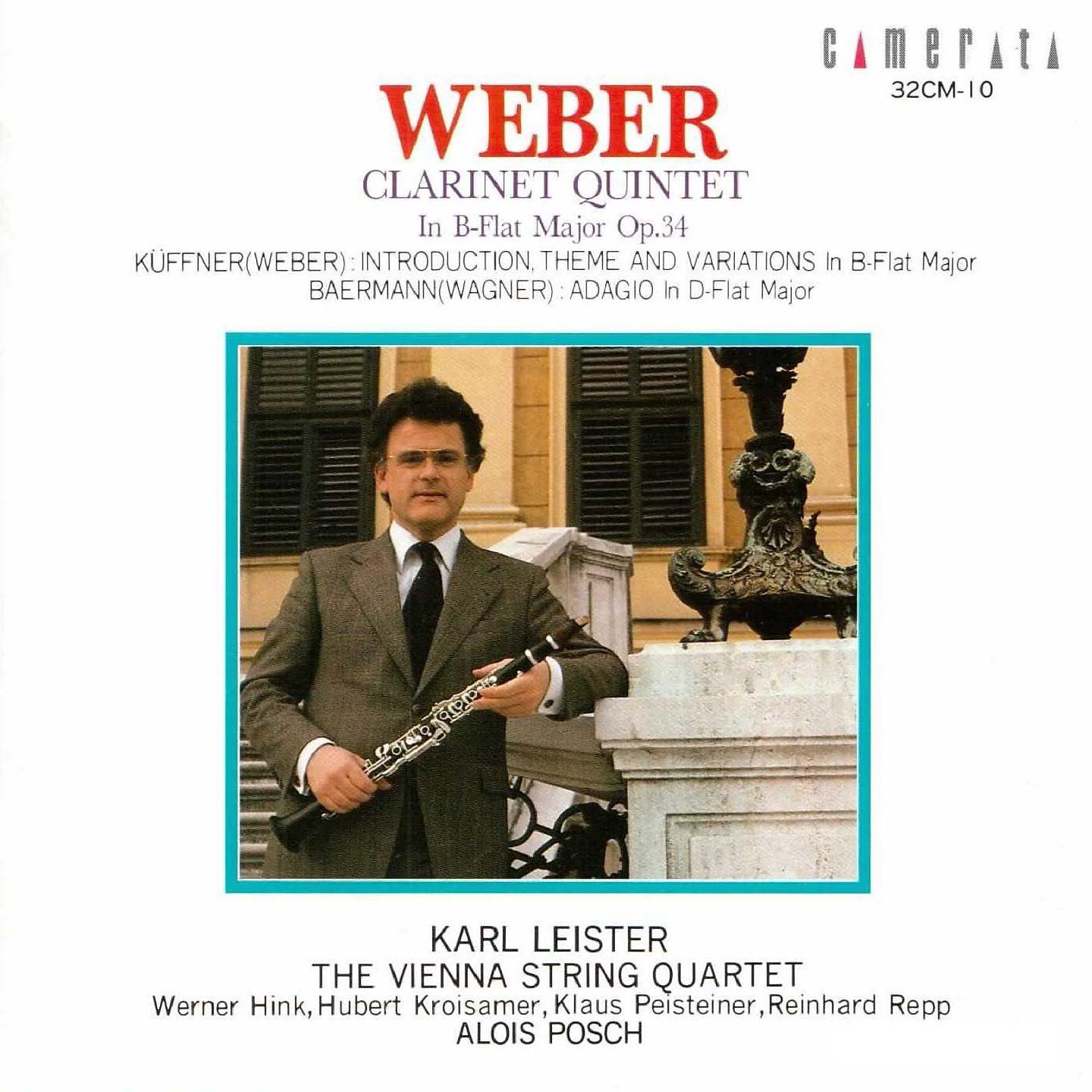 Постер альбома Weber: Clarinet Quintet, Op. 34