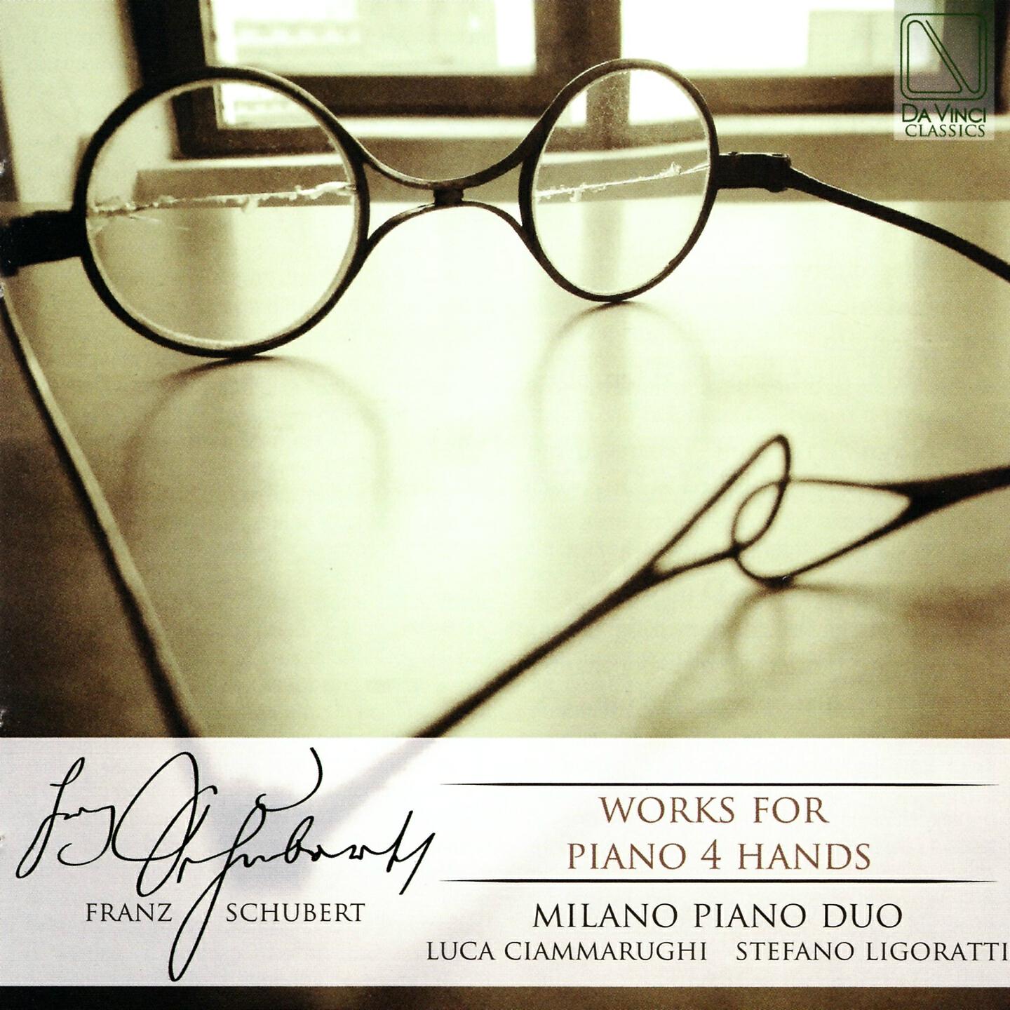 Milano Piano Duo - Sonata for Piano Duet in B-Flat Major, Op. 30, D. 617: II. Andante con moto
