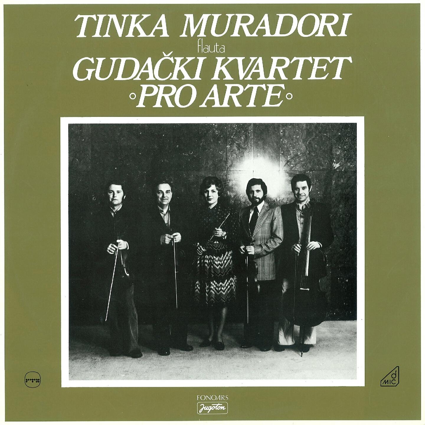 Gudački Kvartet Pro Arte - M.miletić: Koncert Za Flautu I Gudače - Sinfonia
