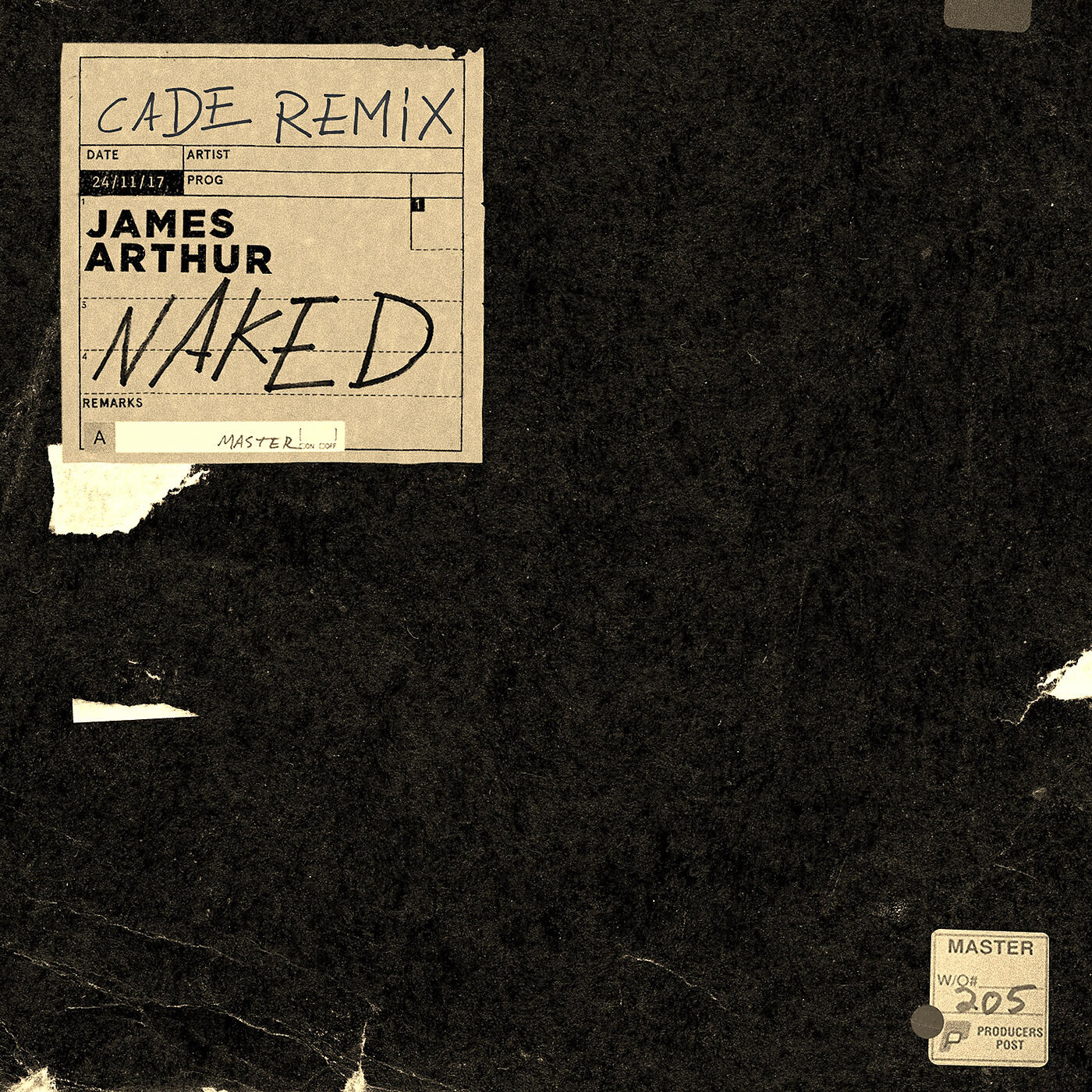 James Arthur - Naked (CADE Remix)