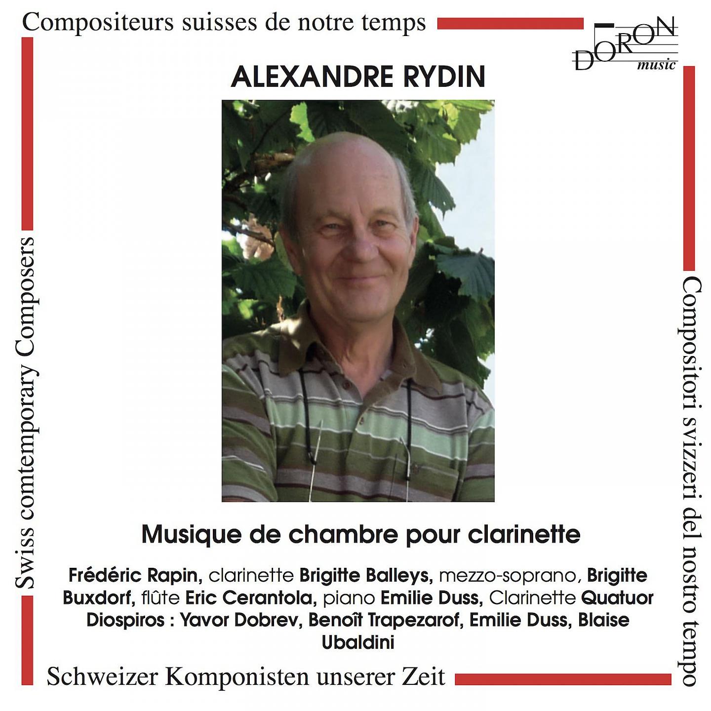 Постер альбома Alexandre Rydin: Musique de chambre pour clarinette