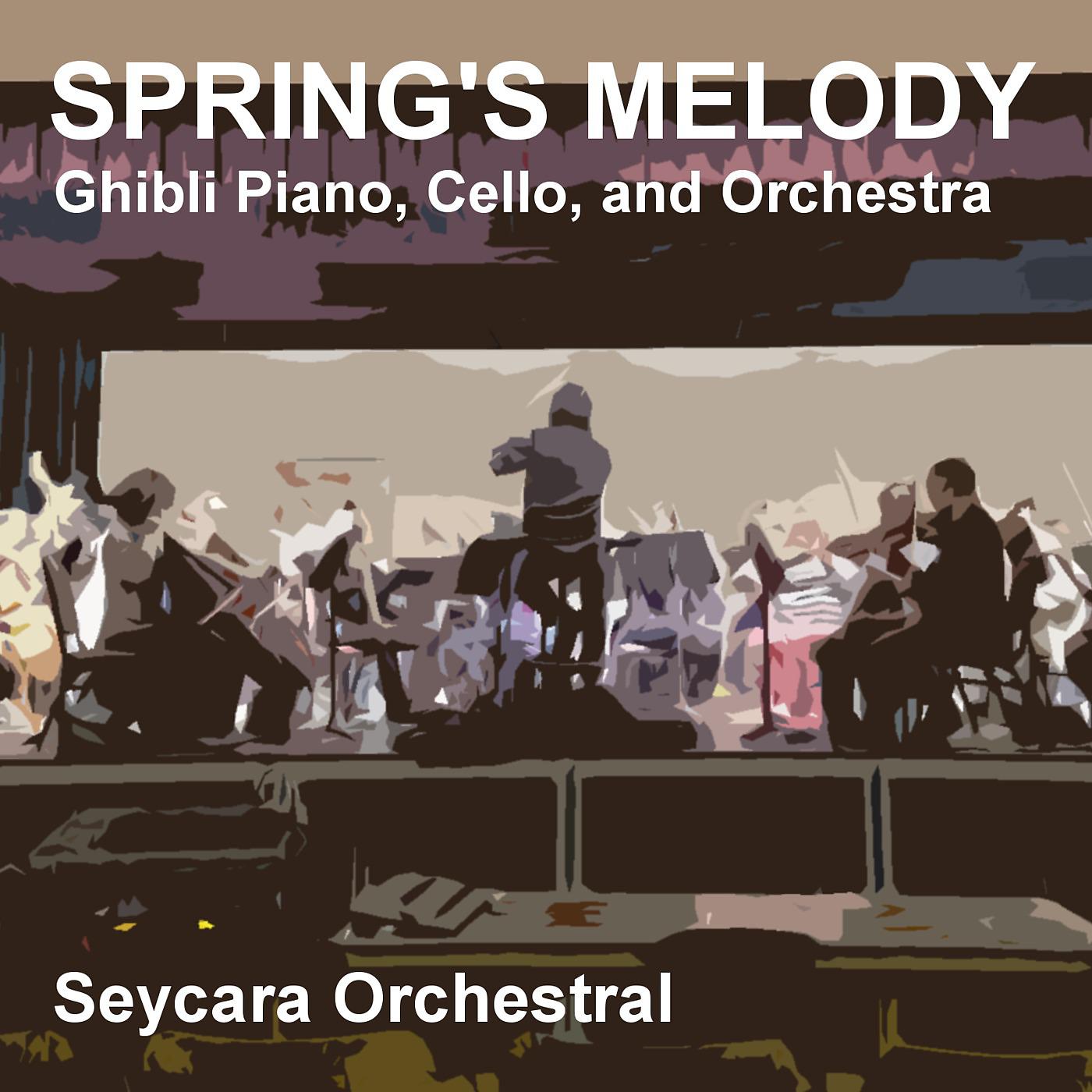 Постер альбома Spring's Melody (Ghibli Piano, Cello, and Orchestra)