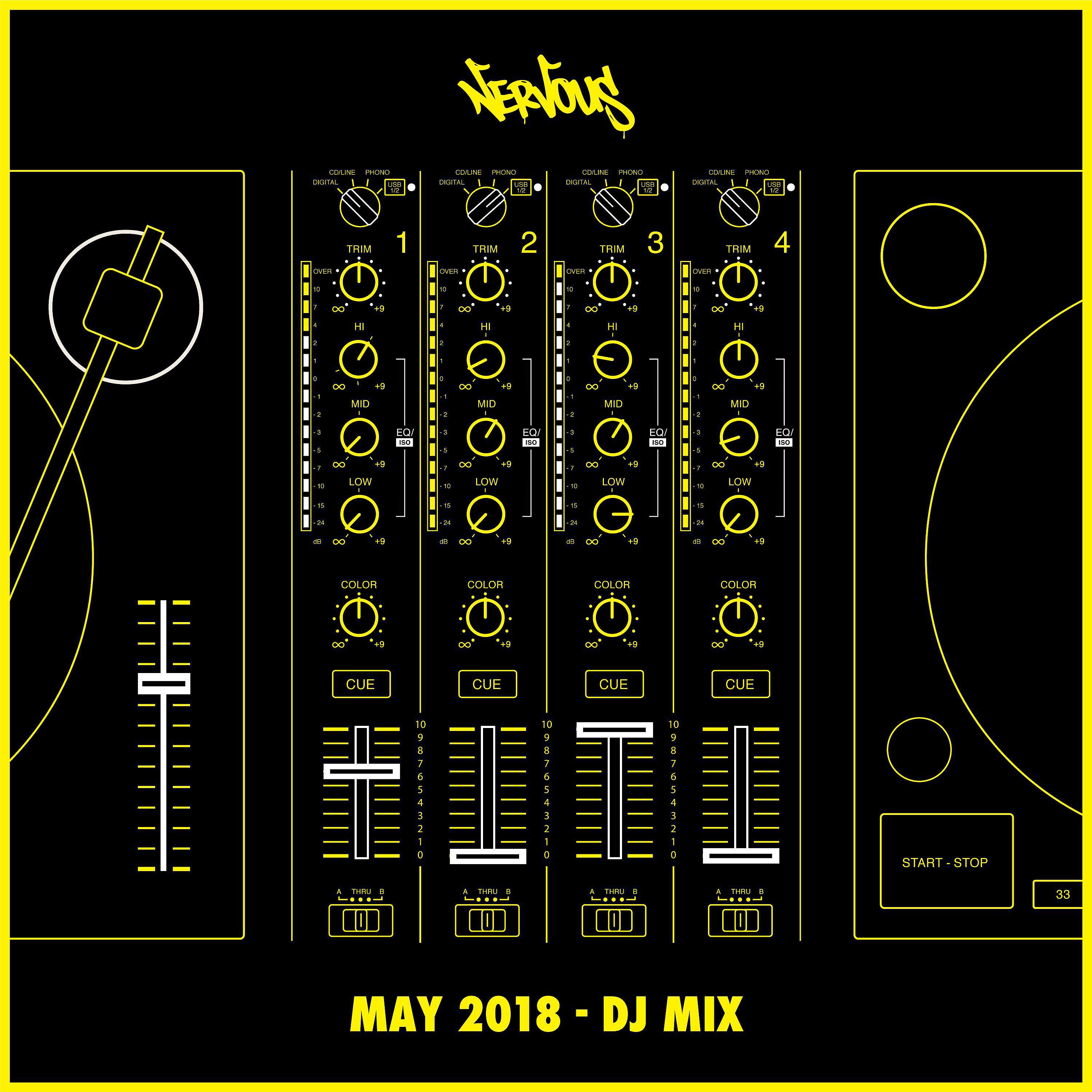 Постер альбома Nervous May 2018 - DJ Mix