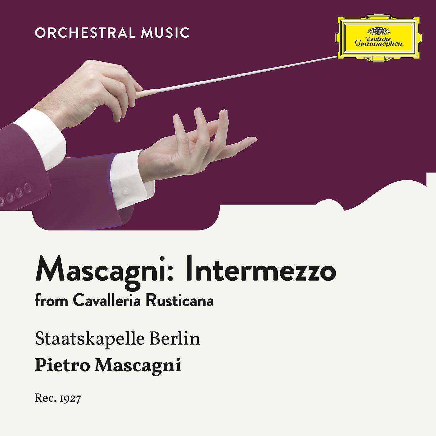 Постер альбома Mascagni: Cavalleria rusticana, Intermezzo sinfonico