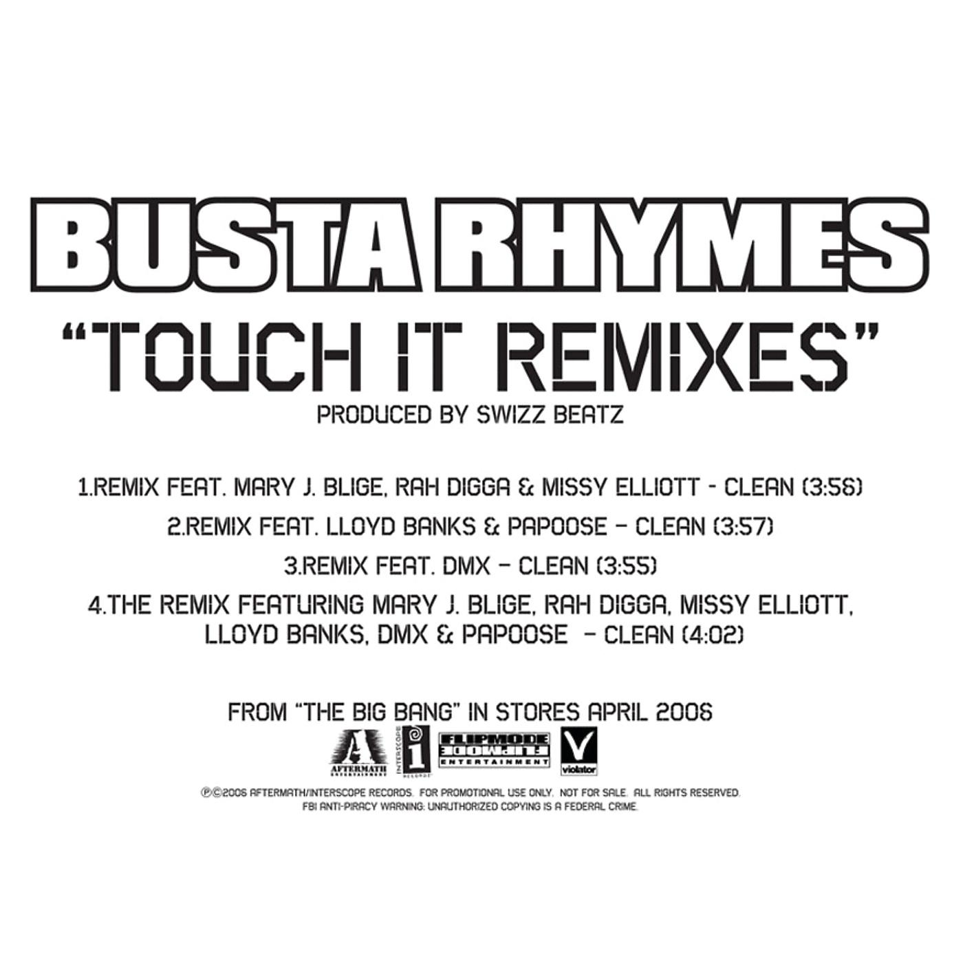 Постер альбома Touch It Remixes