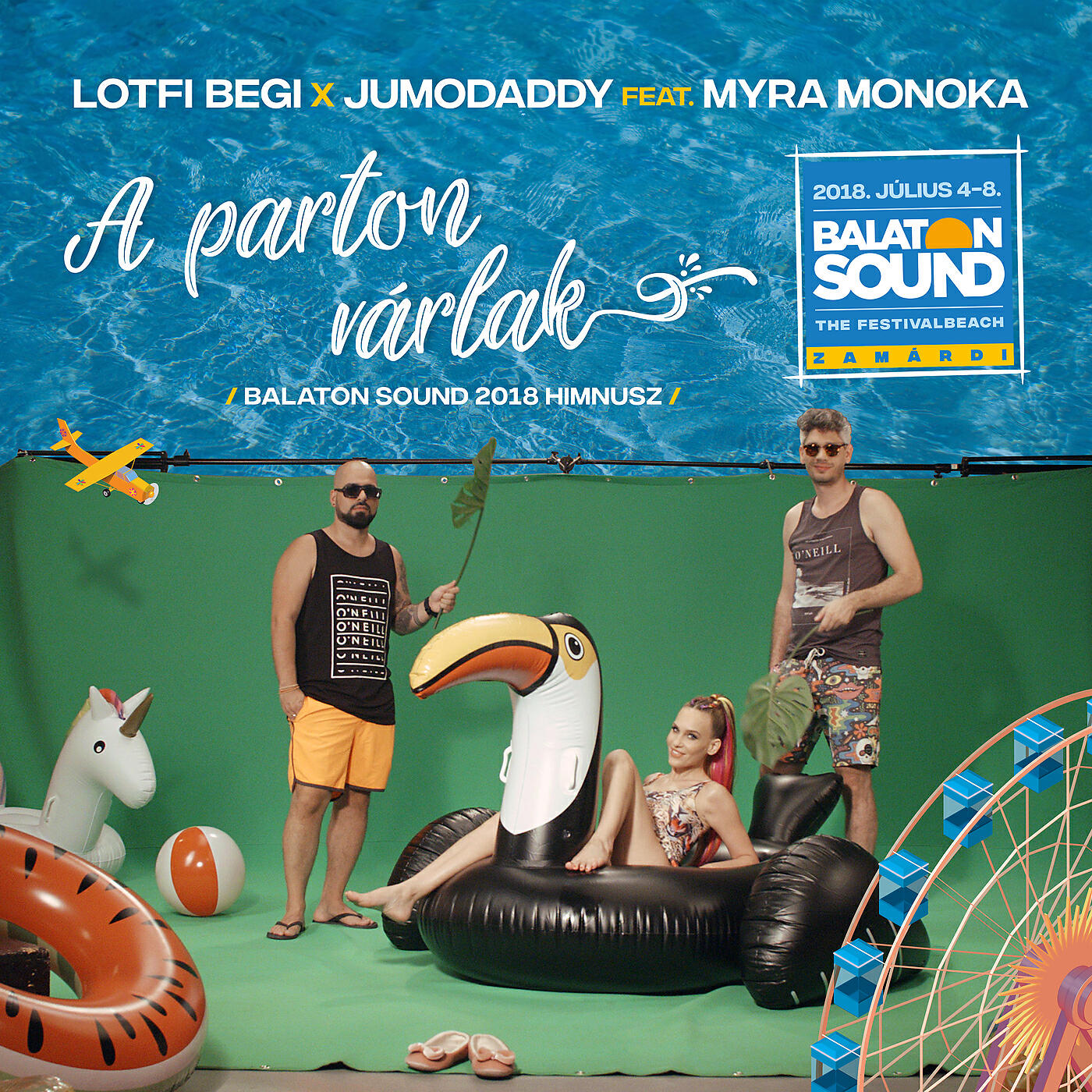 Begi Lotfi - A Parton Várlak (Balaton Sound Himnusz / 2018)