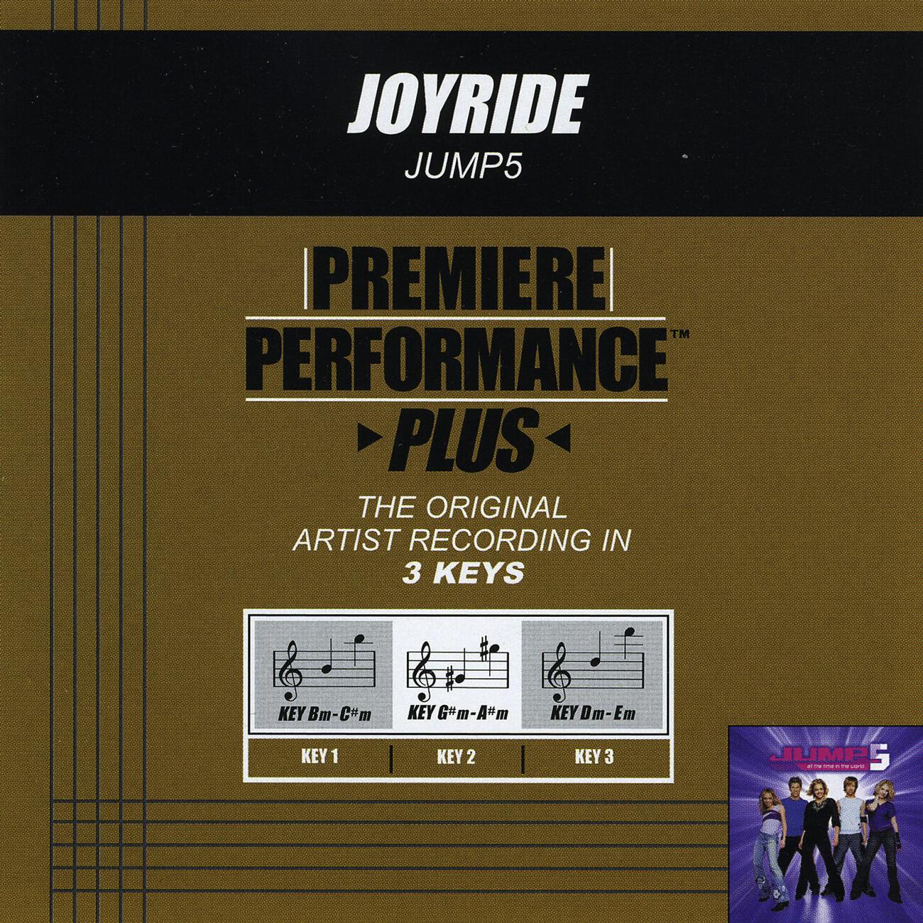 Jump5 - Joyride (Performance Track In Key Of Bm/C#m With Background Vocals)