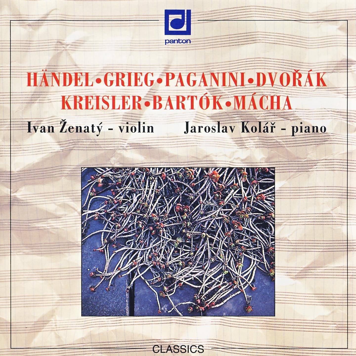 Постер альбома Händel, Grieg, Paganini, Dvořák: Violin Recital