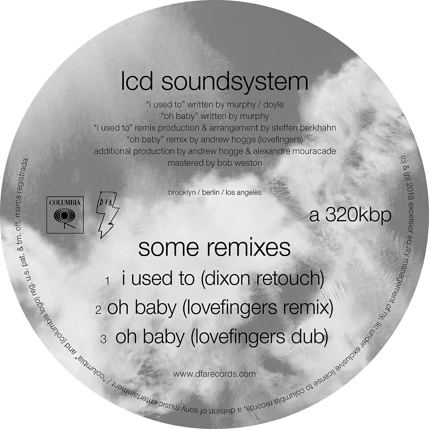 LCD Soundsystem - oh baby (lovefingers dub)