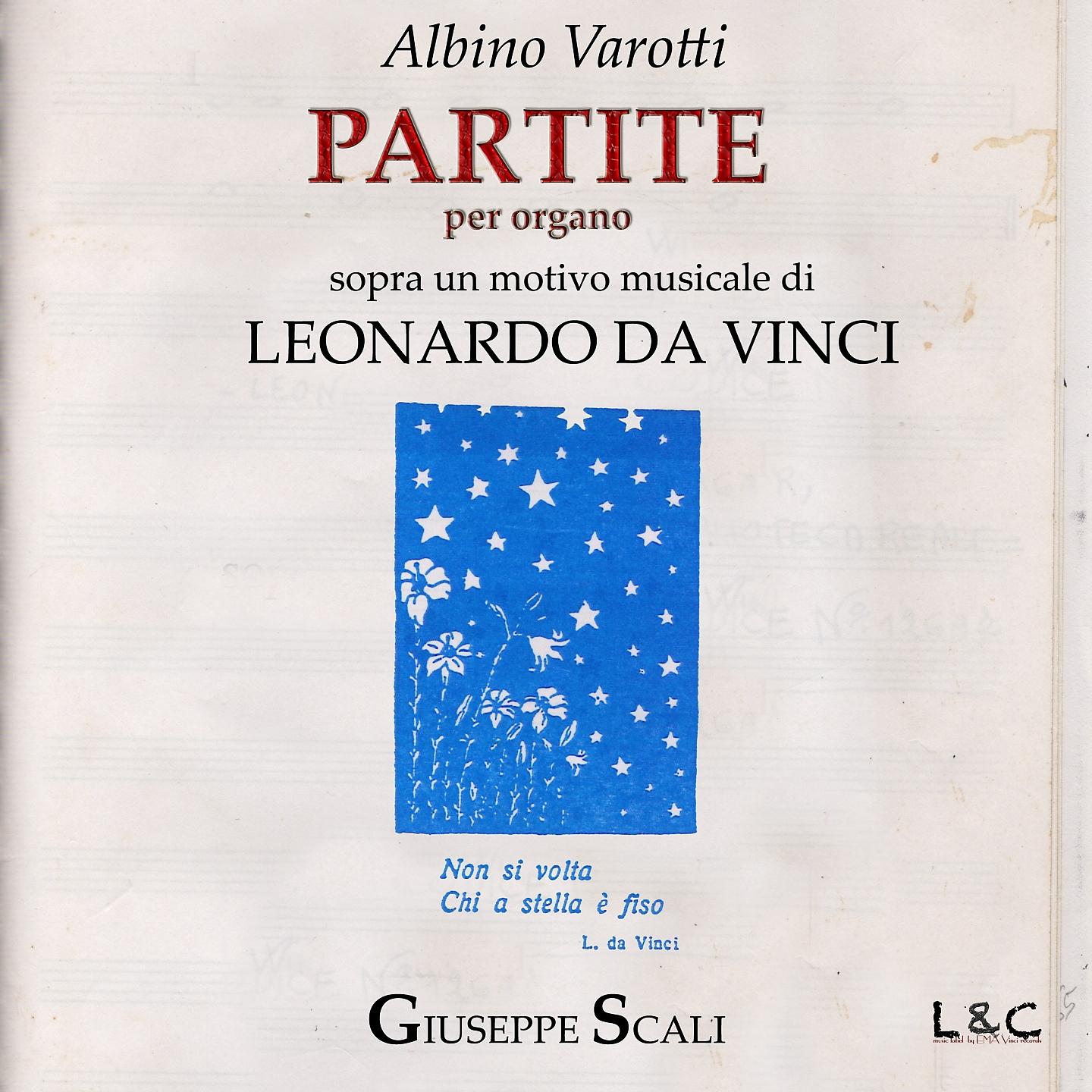 Постер альбома Albino Varotti: Partite sopra un motivo musicale di Leonardo da Vinci