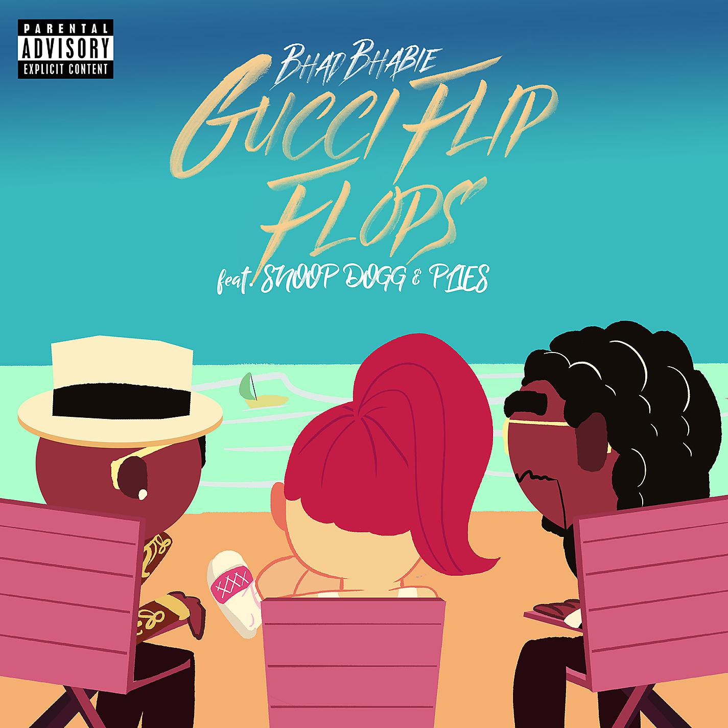 Постер альбома Gucci Flip Flops (feat. Snoop Dogg & Plies) [Remix]