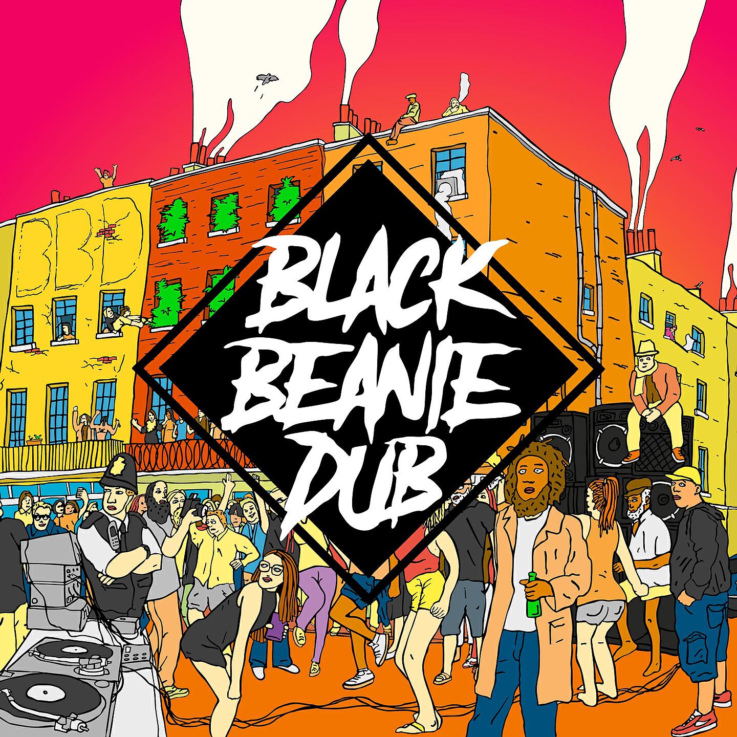 Black Beanie Dub - Green Grass