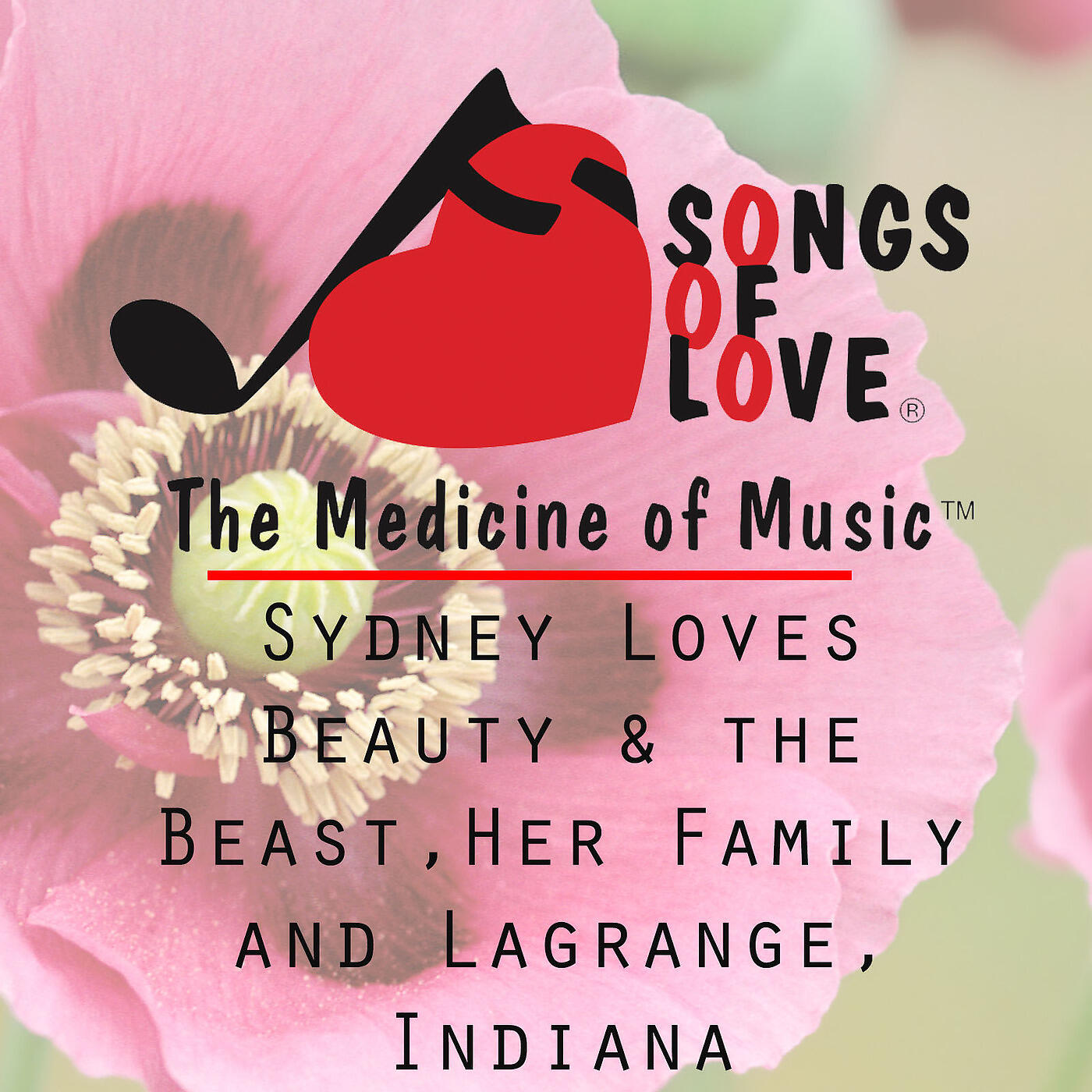 A. Forbes - Sydney Loves Beauty & the Beast, Her Family and Lagrange, Indiana