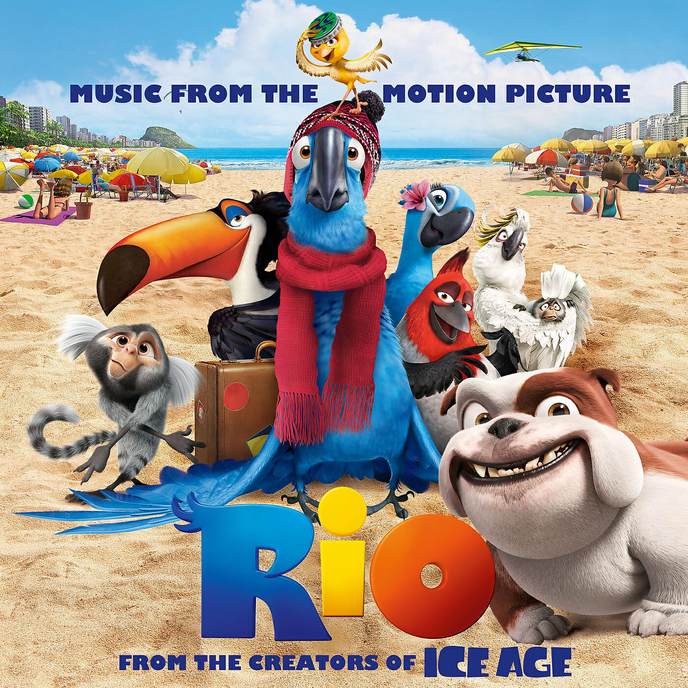 Real In Rio - Jesse Eisenberg, Jamie Foxx, Anne Hathaway, George.