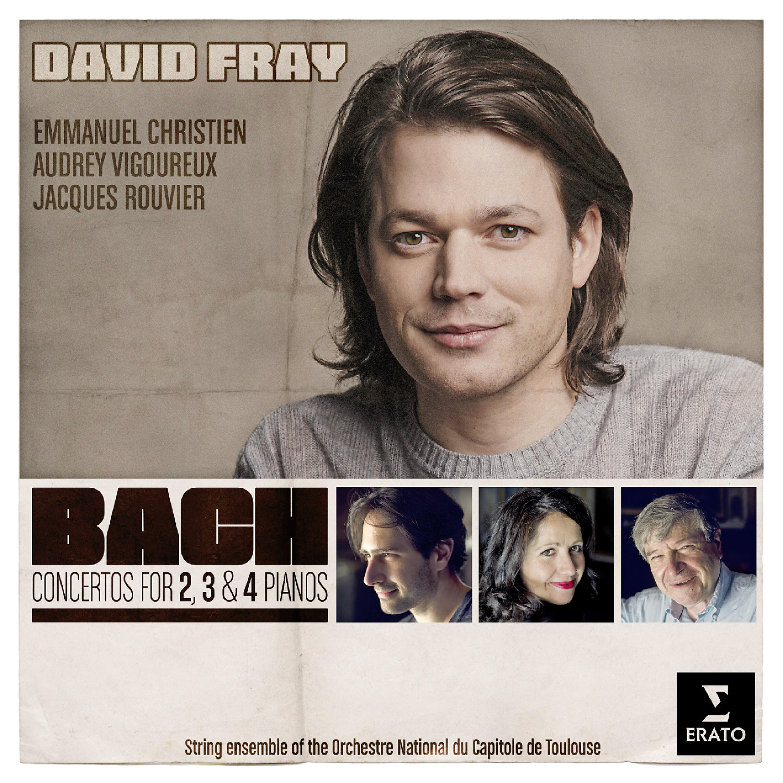 David Fray - Concerto for 4 Pianos in A Minor, BWV 1065: I. Allegro