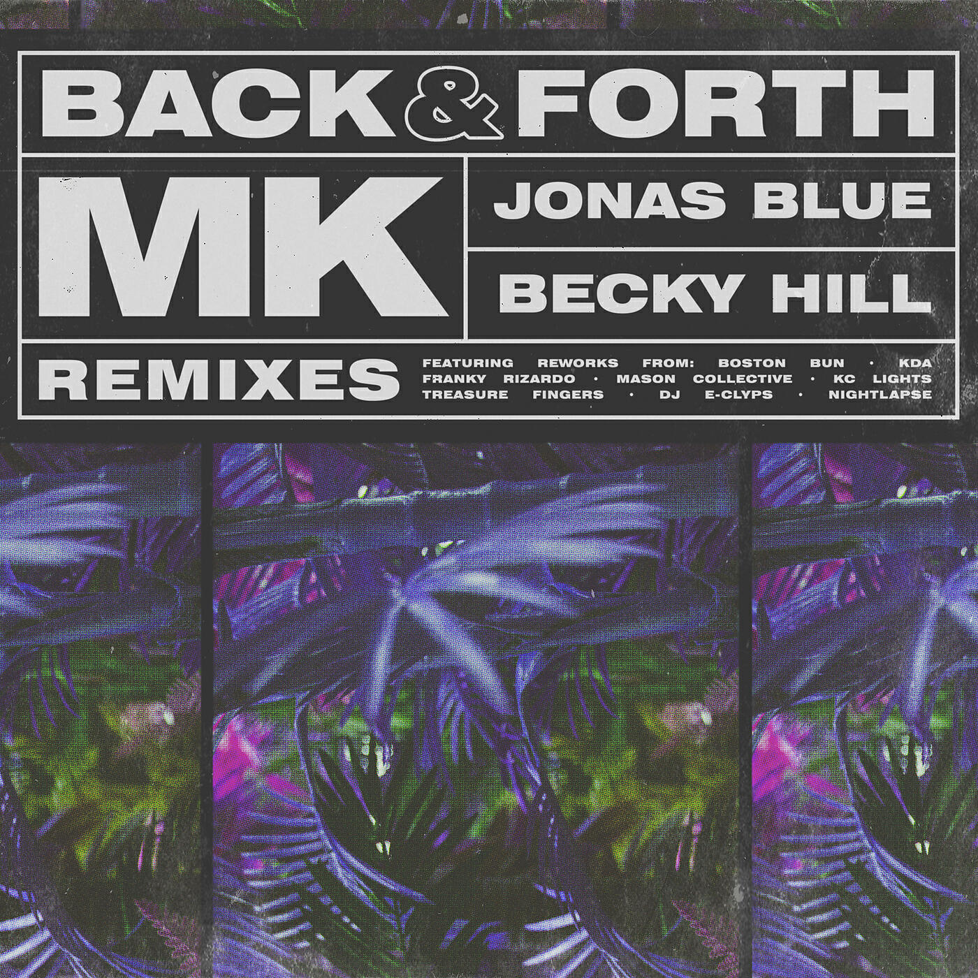 MK - Back & Forth (DJ E-Clyps Blacklight Remix)
