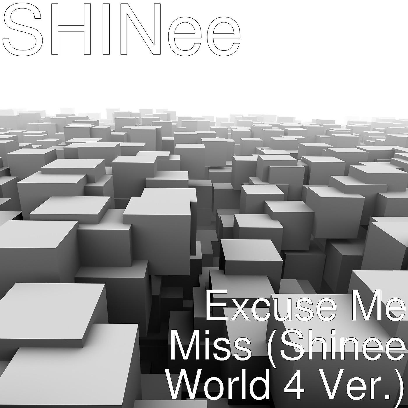 Постер альбома Excuse Me Miss (Shinee World 4 Ver.)
