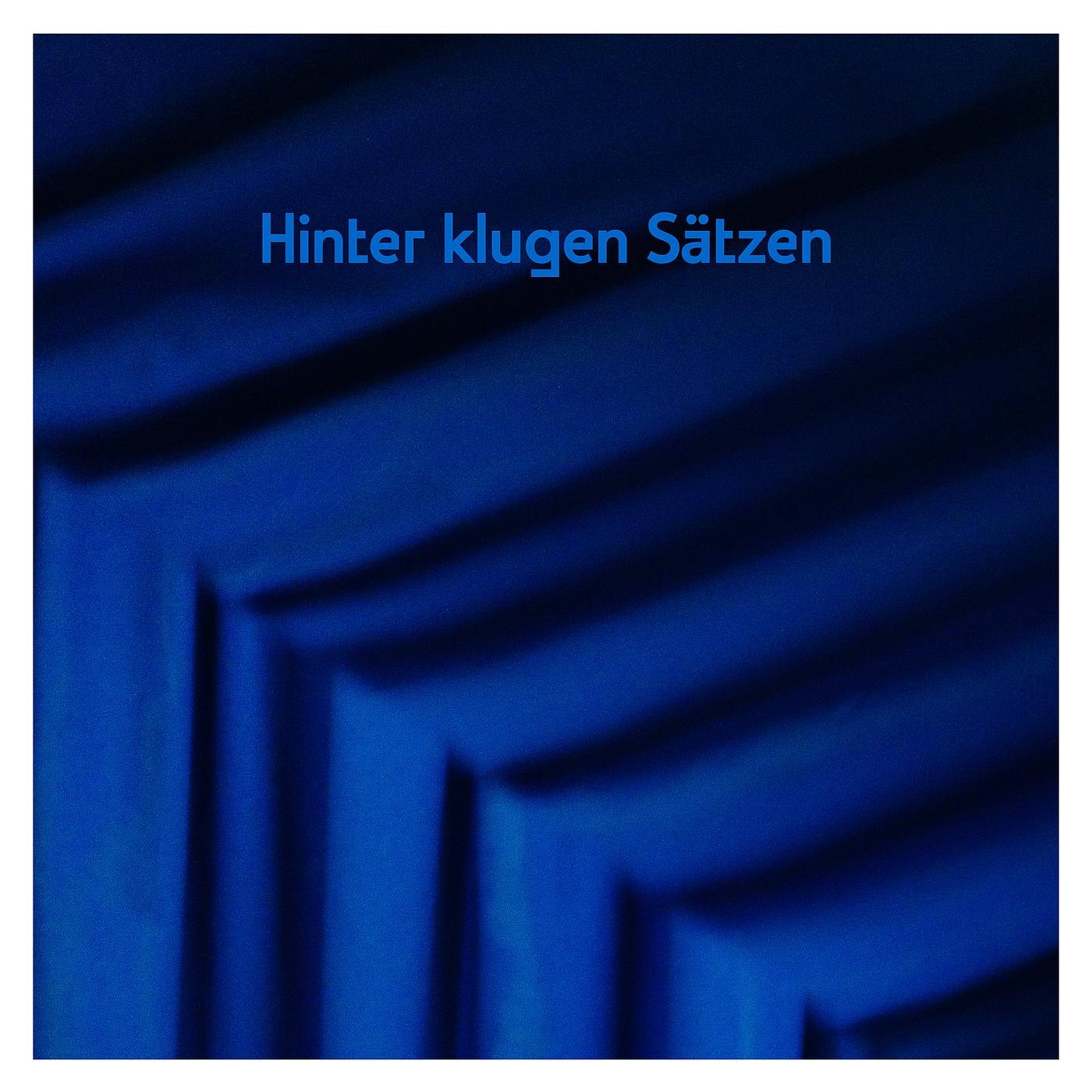 Постер альбома Hinter klugen Sätzen