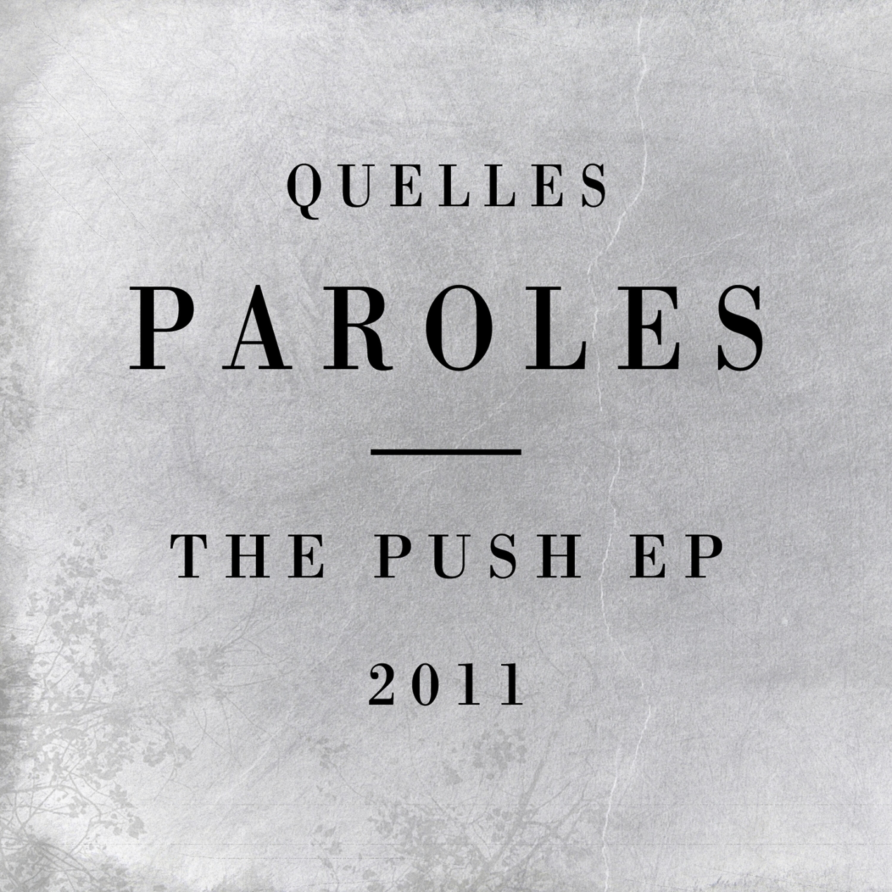 Quelles Paroles - Purify (Diskodiktator 666 Seconds Remix)