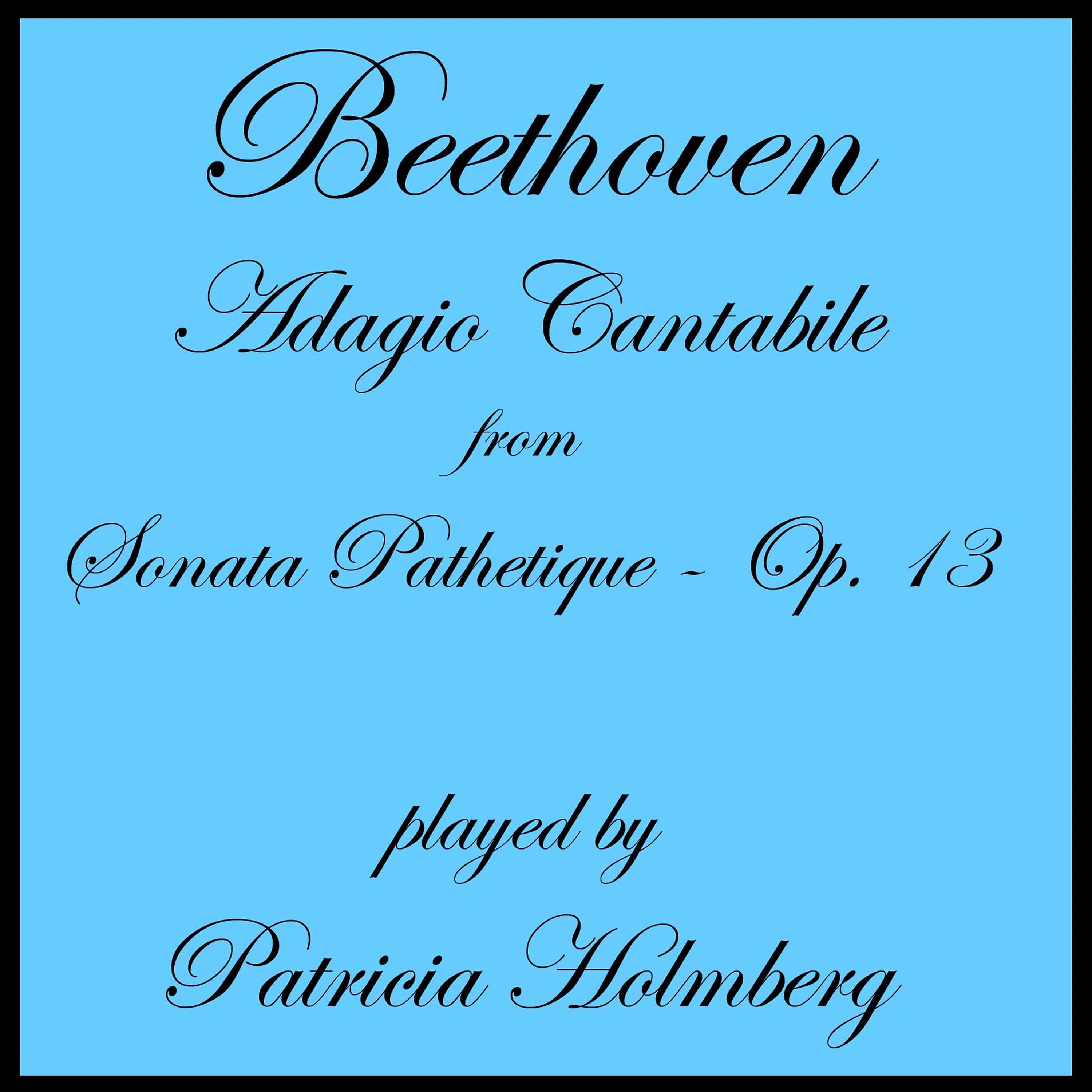 Постер альбома Beethoven - Andante from Sonata Pathetique, Op. 13