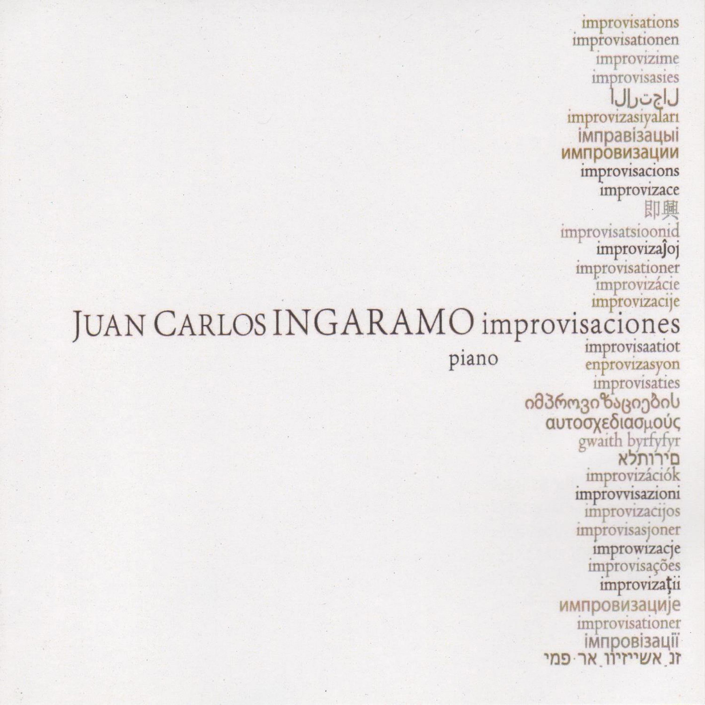 Постер альбома Improvisaciones (Piano)