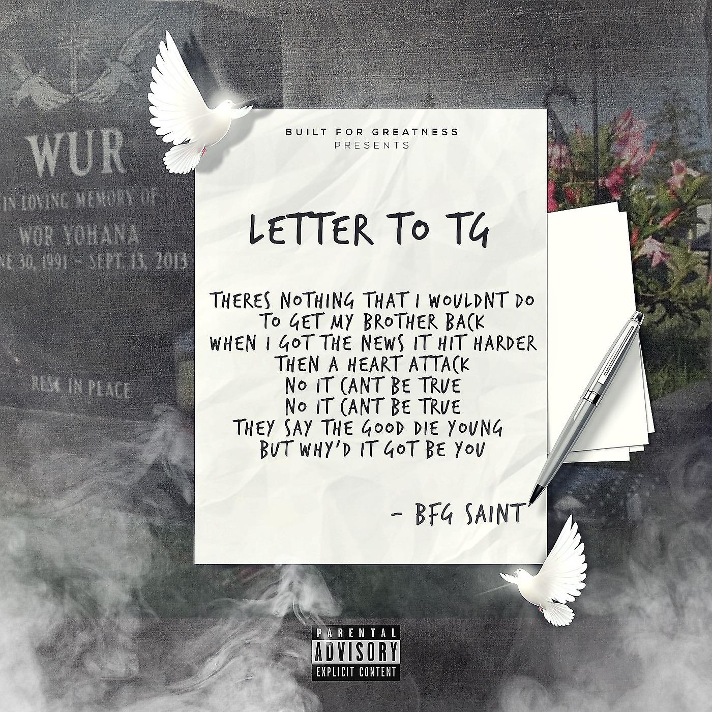 Постер альбома Letter to Tg