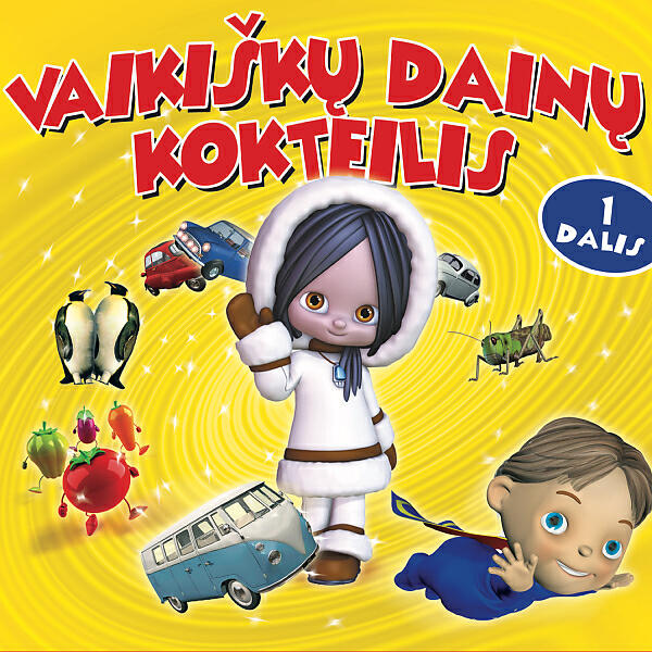 Vaikiškos Dainelės - Du Maži Balti Pingvinai