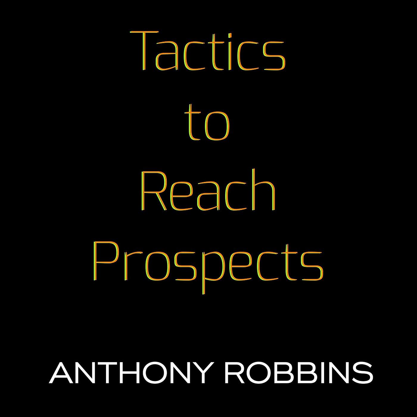 Постер альбома Tactics to Reach Prospects