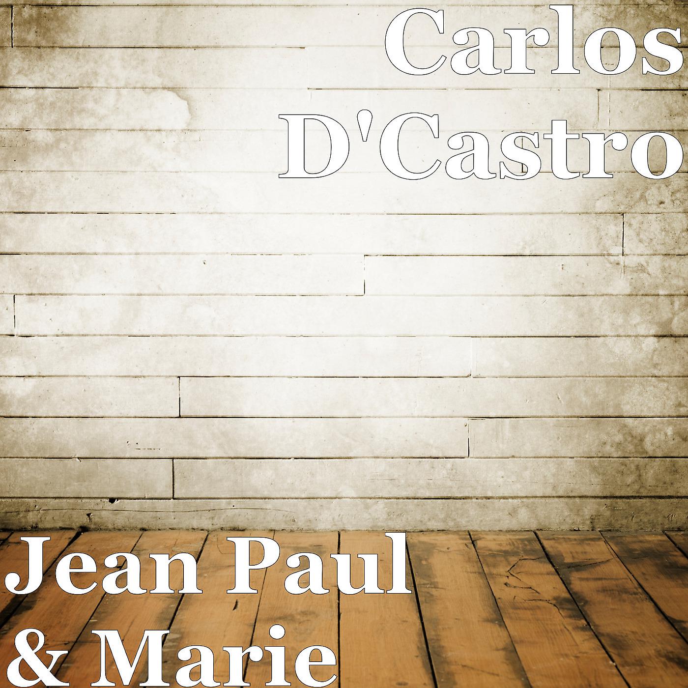 Постер альбома Jean Paul & Marie