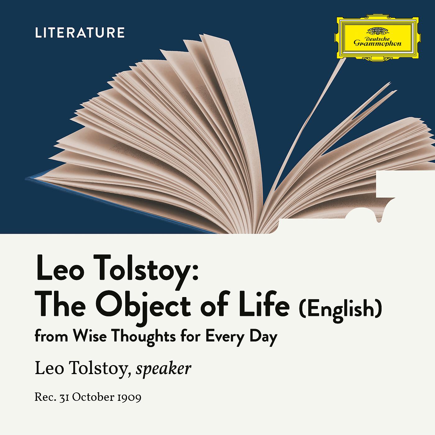 Постер альбома Tolstoy: The Object of Life