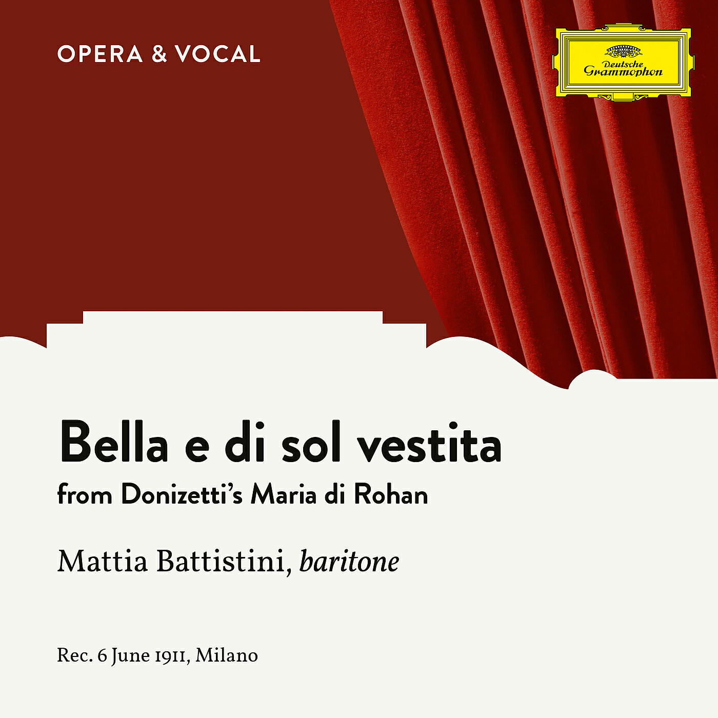 Mattia Battistini - Donizetti: Maria di Rohan - Bella e di sol vestita