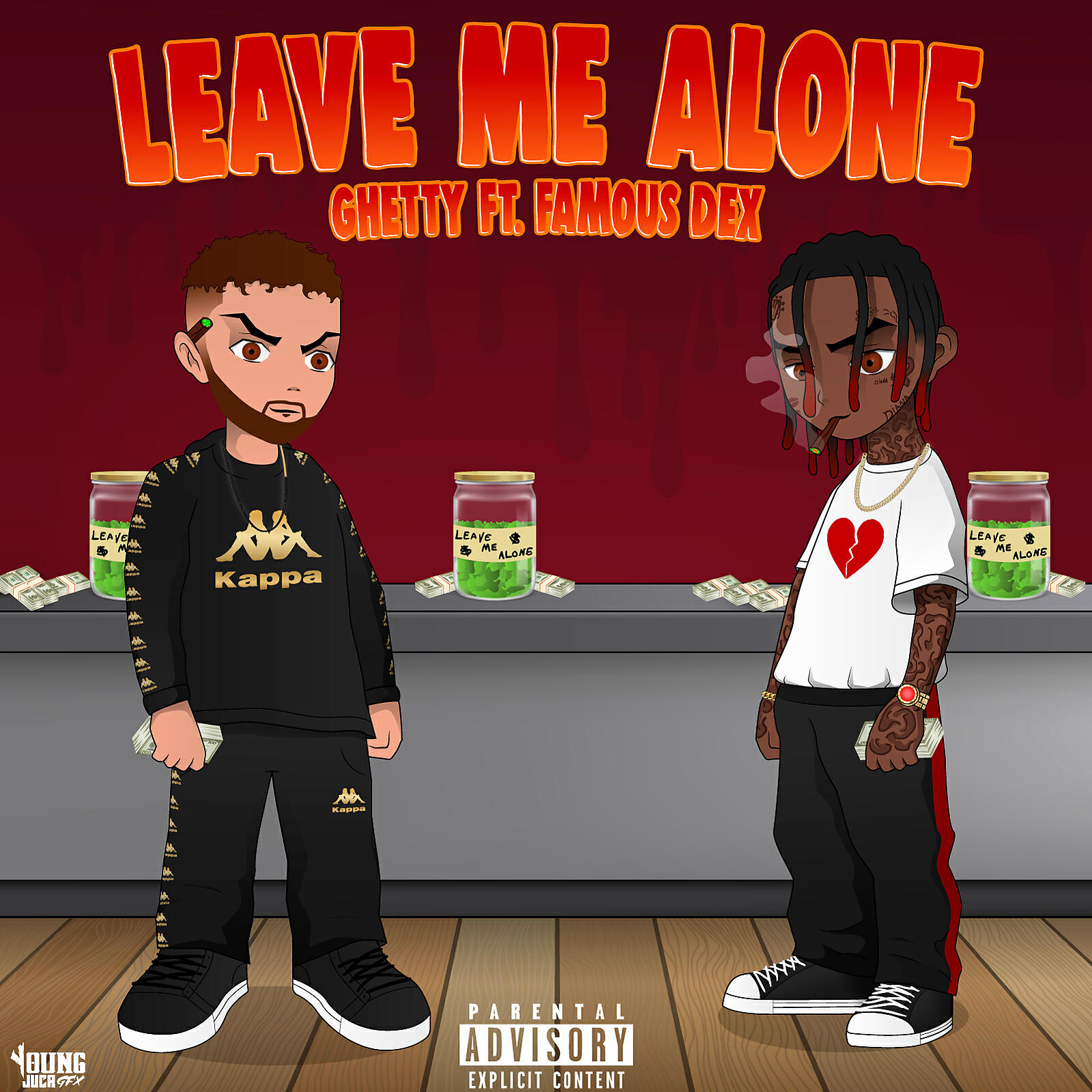 GHETTY - Leave Me Alone (feat. Famous Dex)