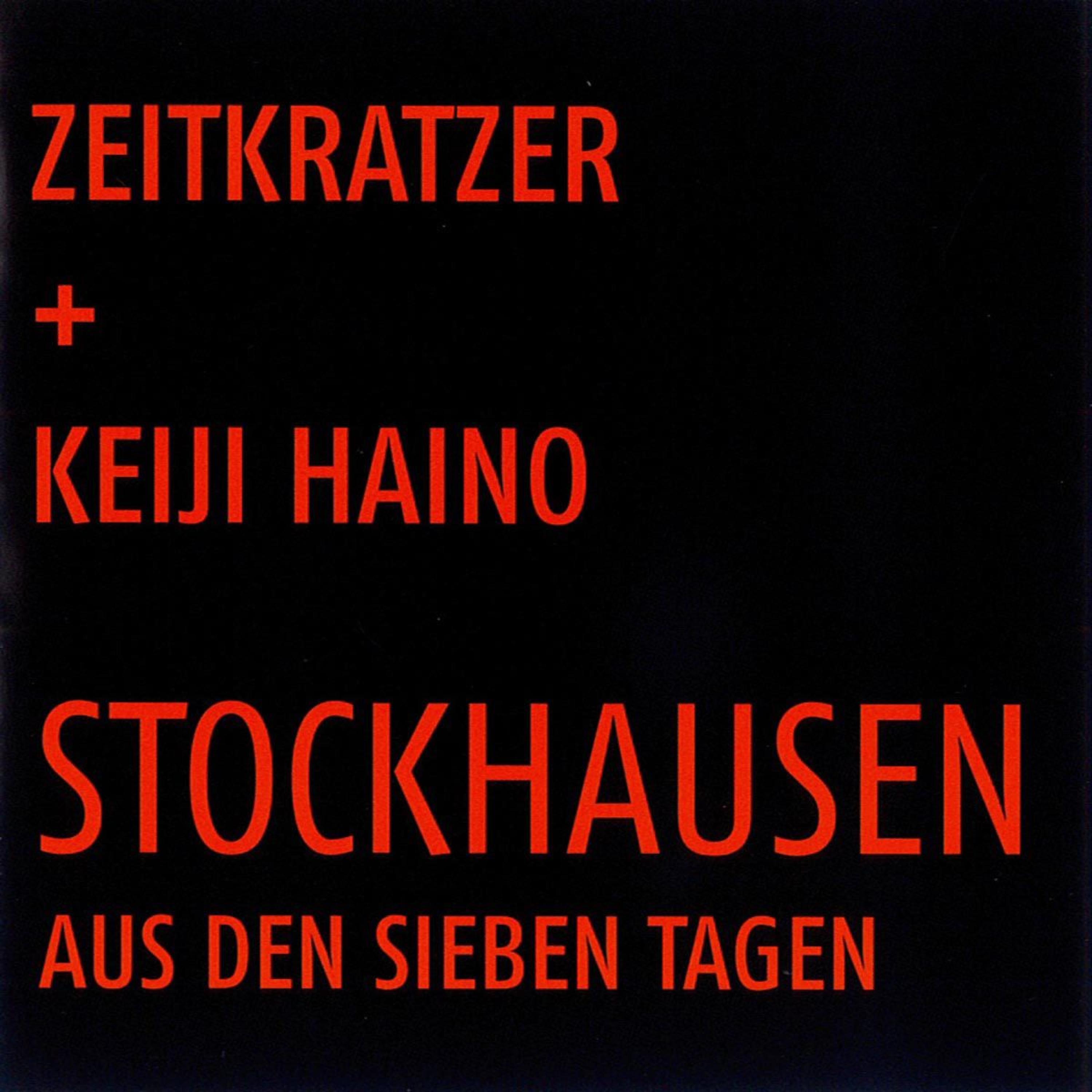 Постер альбома Stockhausen: Aus den sieben Tagen