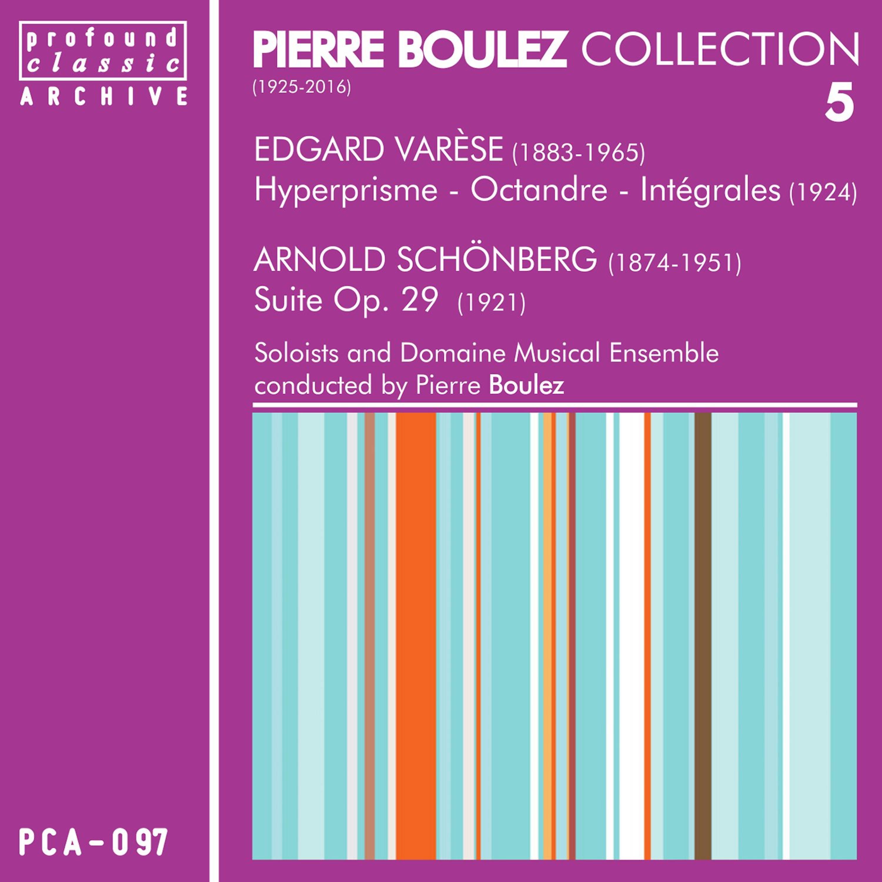 Постер альбома Pierre Boulez Collection, Vol. 5