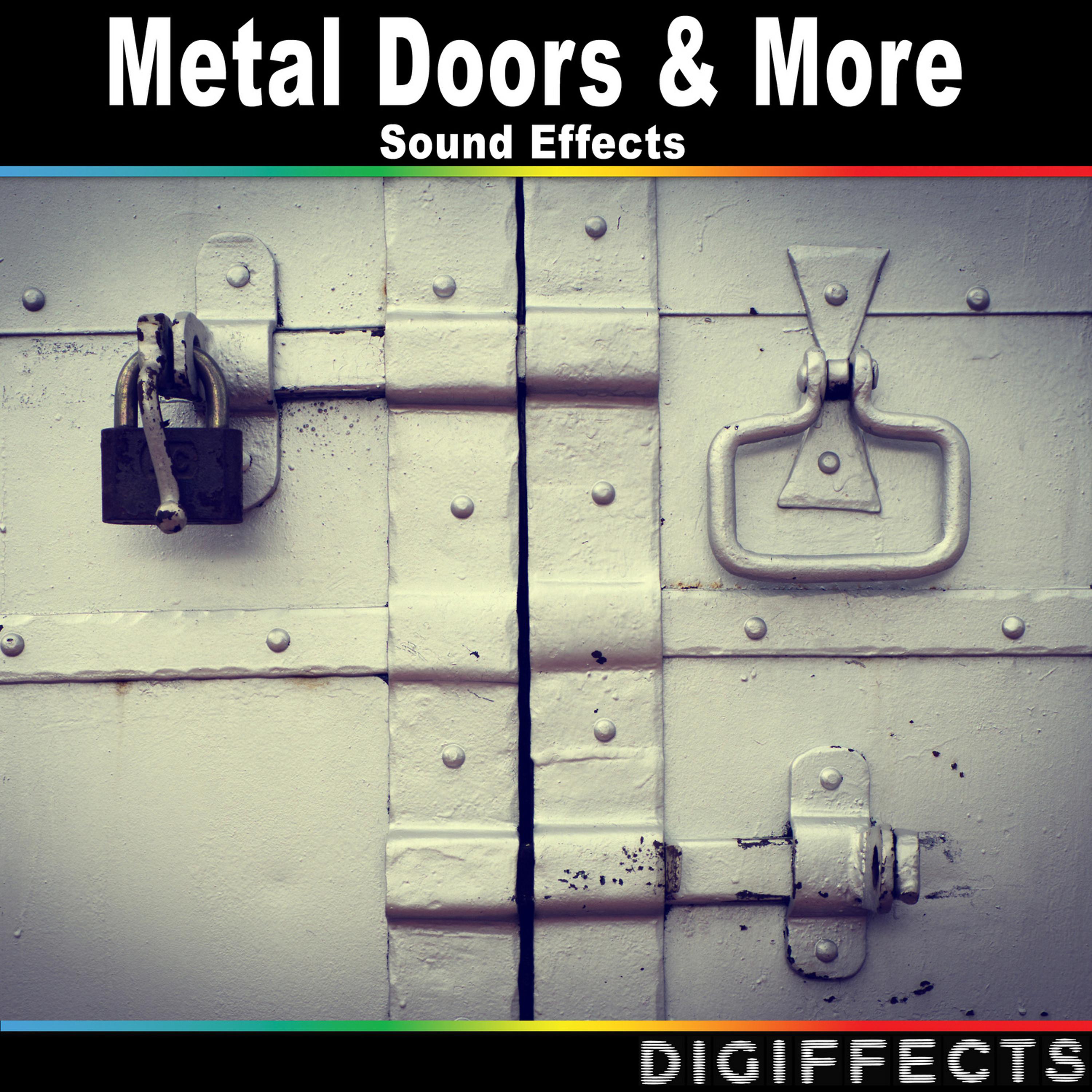 Digiffects Sound Effects Library - Big Industrial Factory Door or Gate