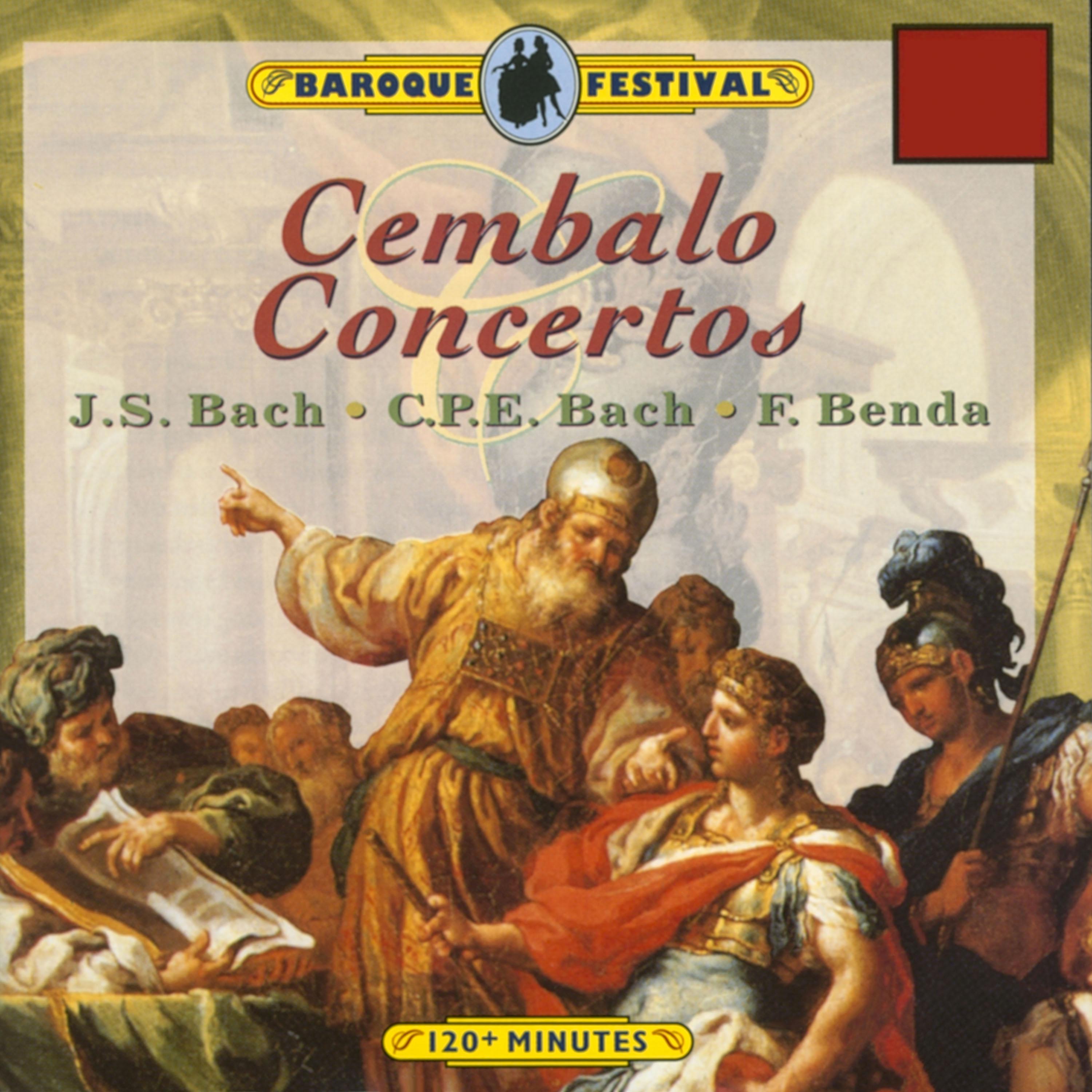 Постер альбома J.S. Bach,  C.P.E. Bach & G. A. Benda: Cembalo Concertos