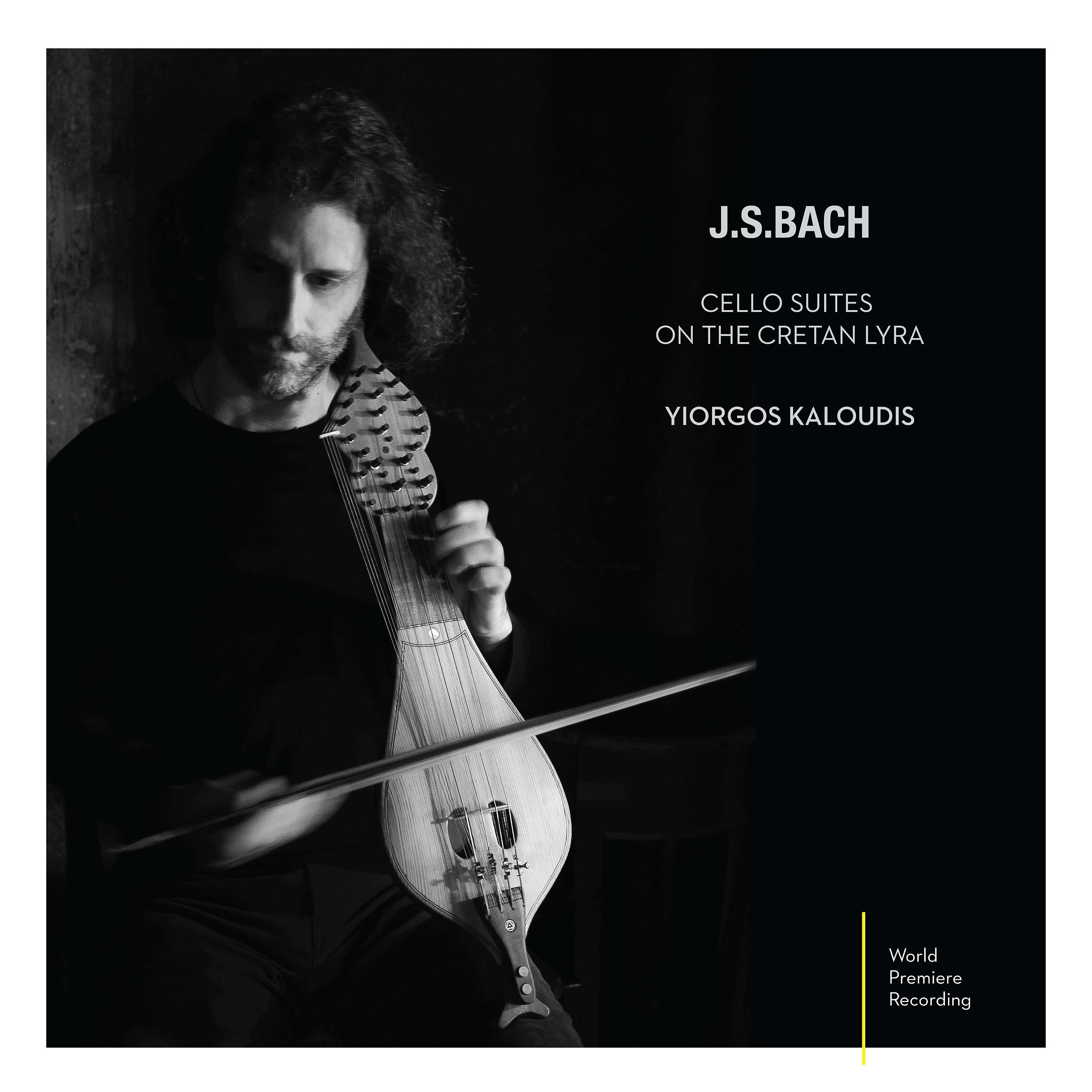 Постер альбома J.S.BACH Cello Suites on the Cretan Lyra