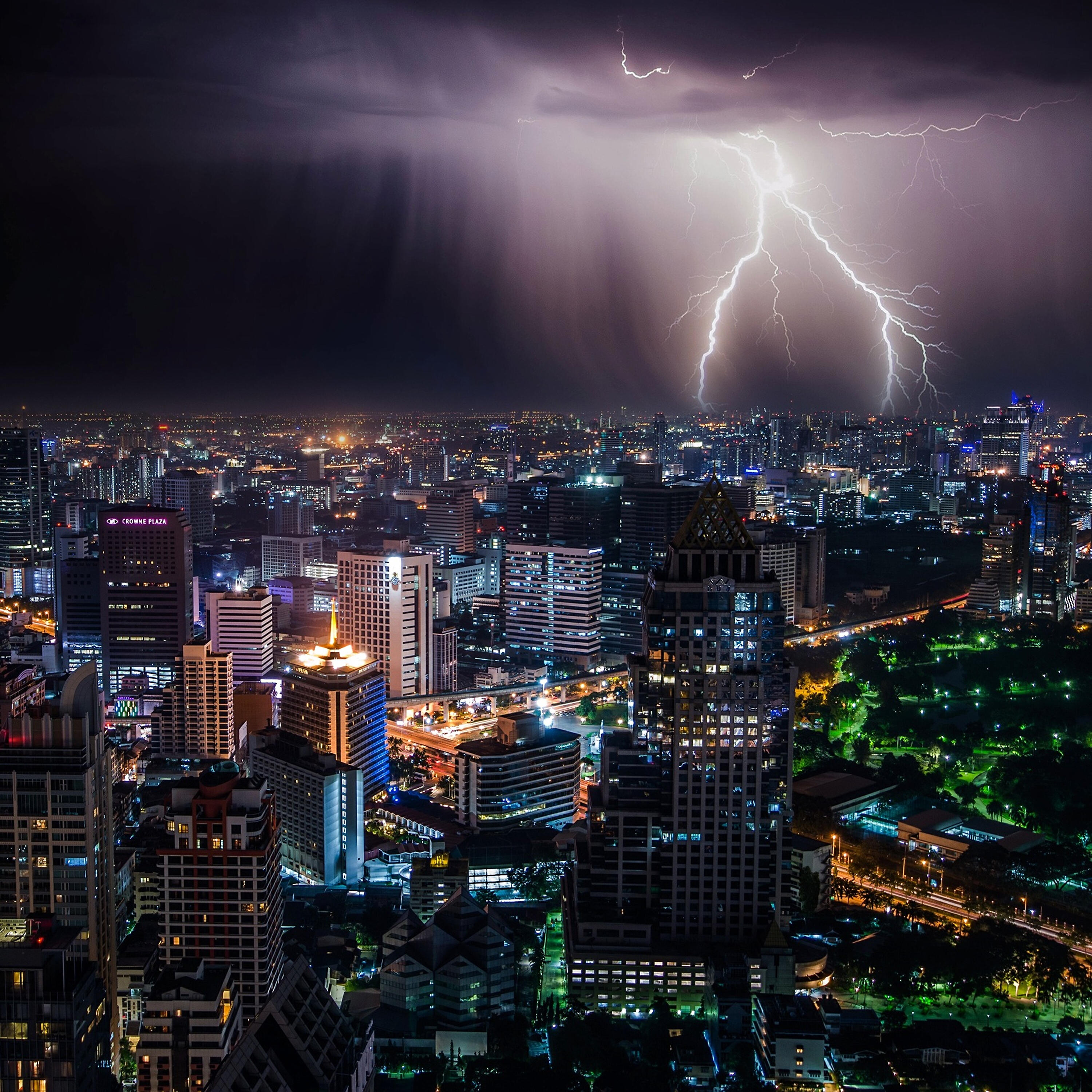 Thunderstorms HD - Thunderstorm: White Noise (Loopable)