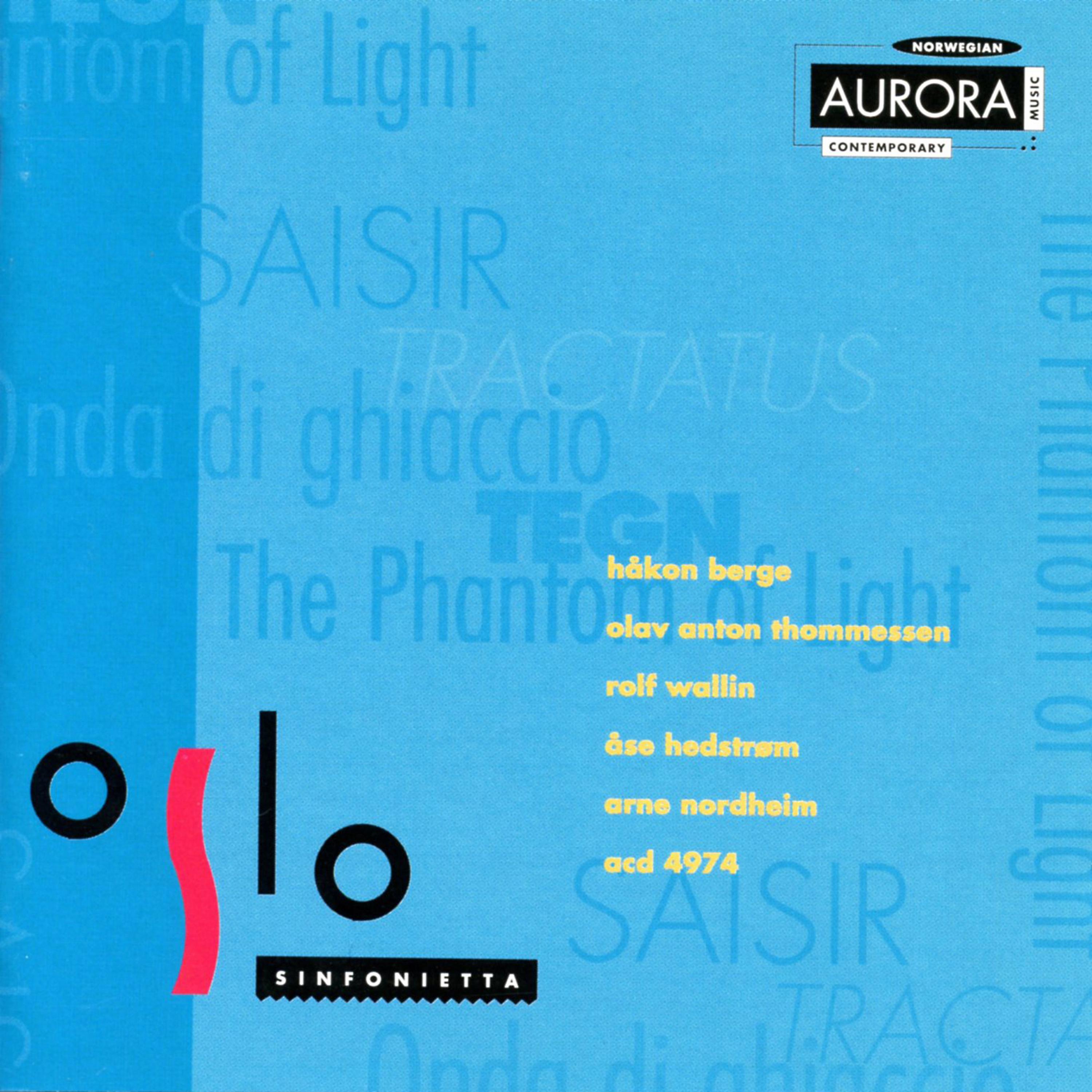 Постер альбома Oslo Sinfonietta
