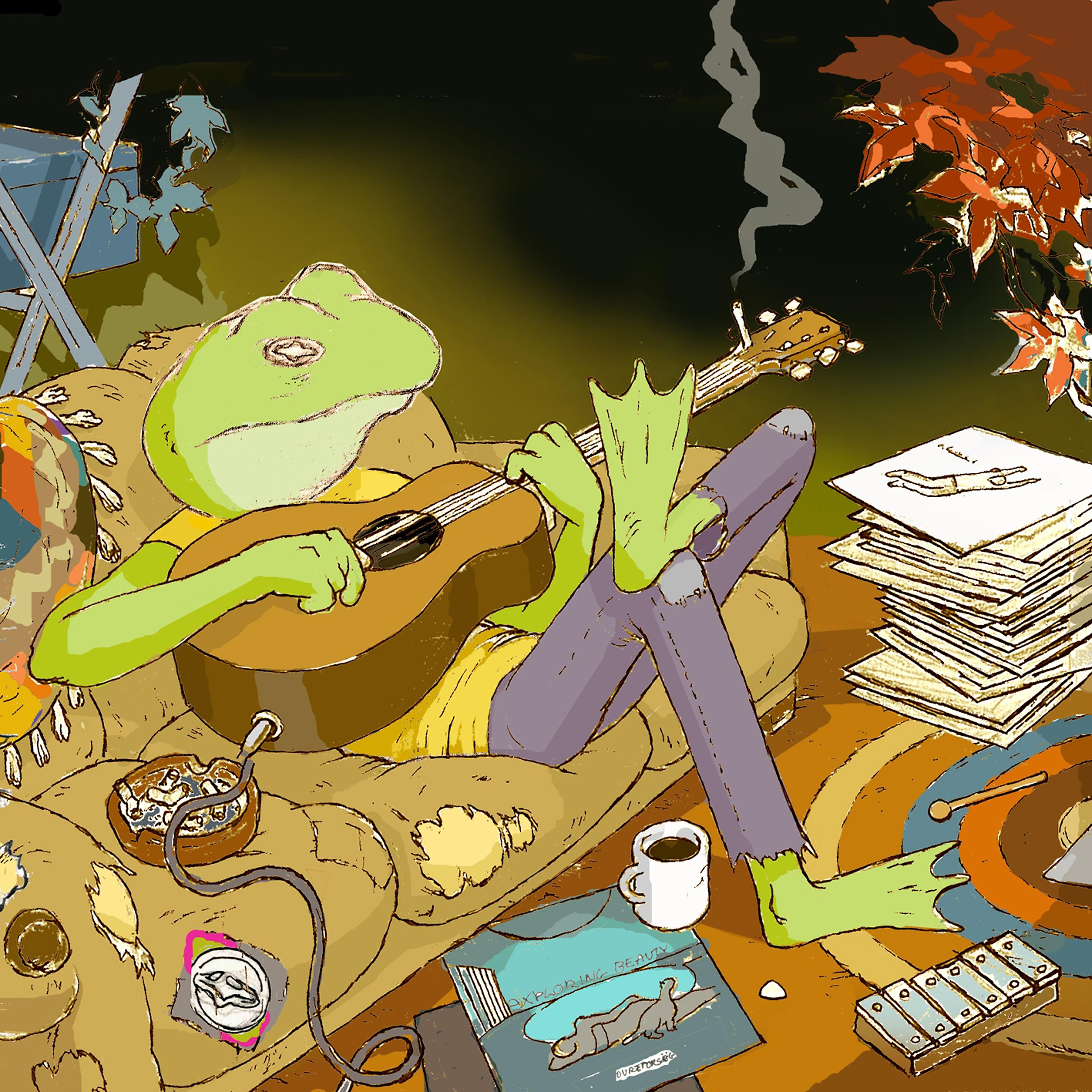 Постер альбома Saluting the Crunchy Frog-a-Logue