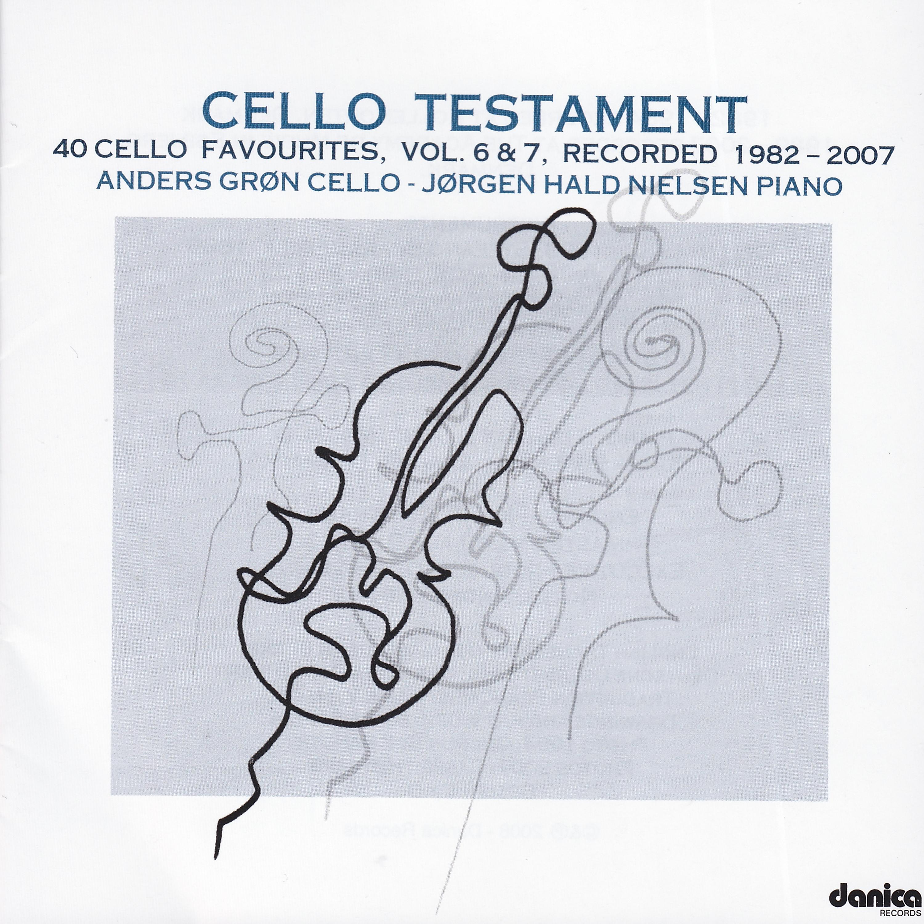 Постер альбома Cello Testement, Vol. 2: Cello Favourites