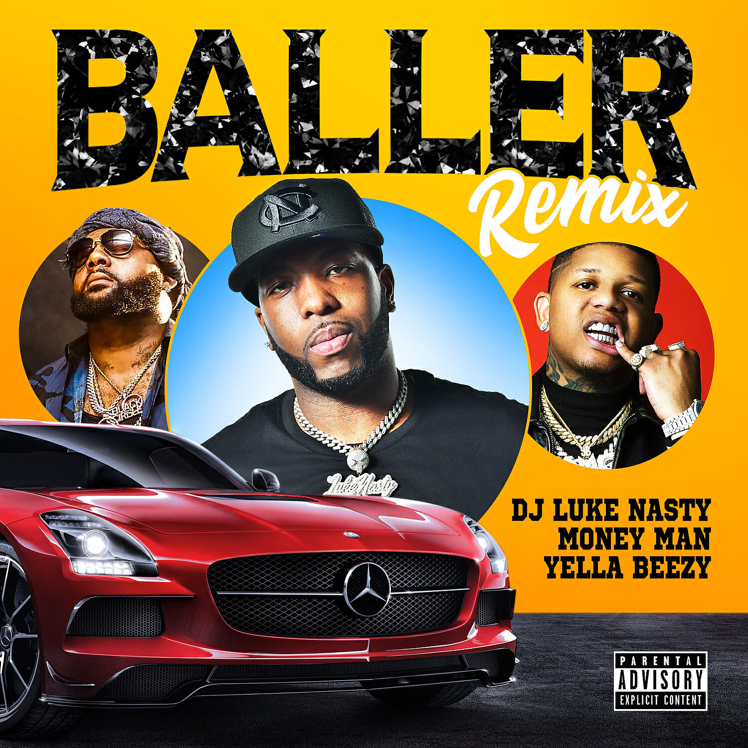 DJ Luke Nasty - Baller (feat. Yella Beezy & Money Man) (Remix)