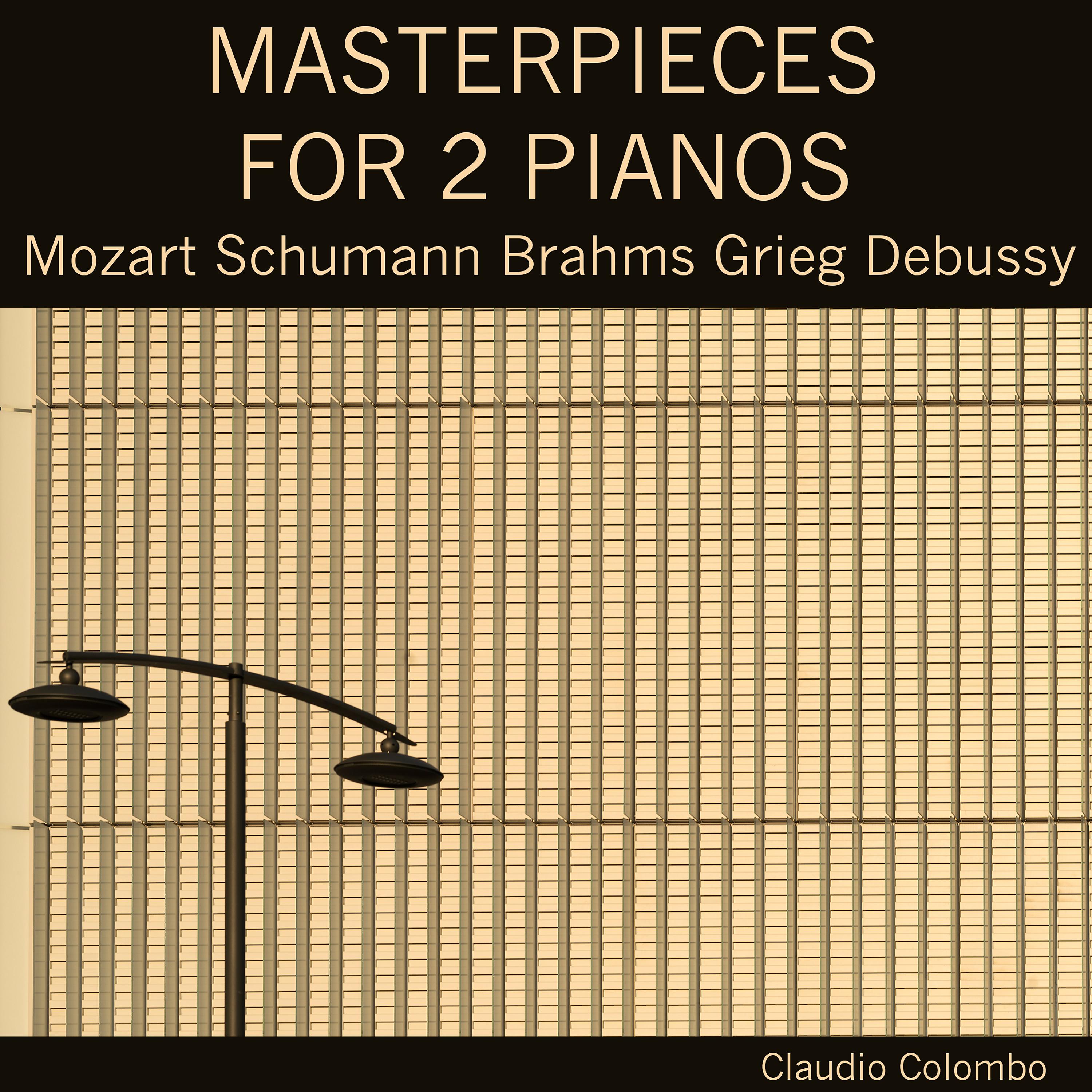 Постер альбома Masterpieces for 2 Pianos