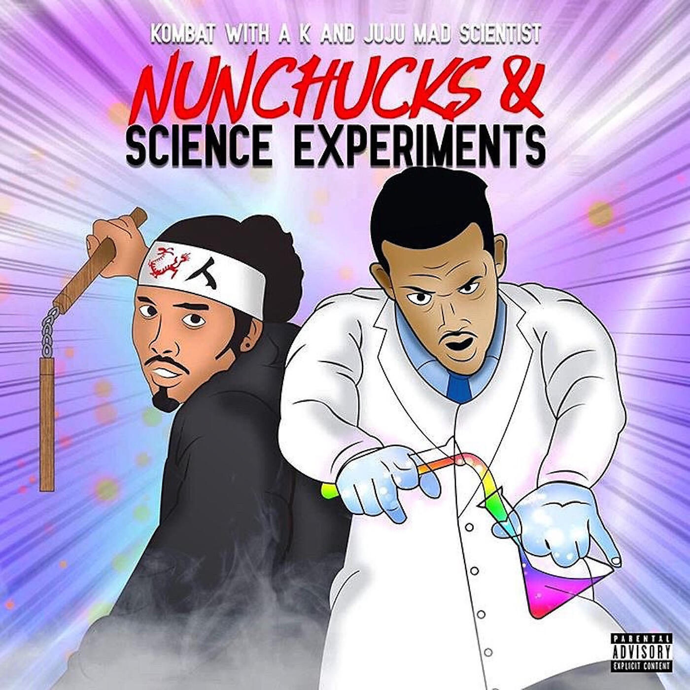 JuJu Mad Scientist - Beakers & Ninja Stars